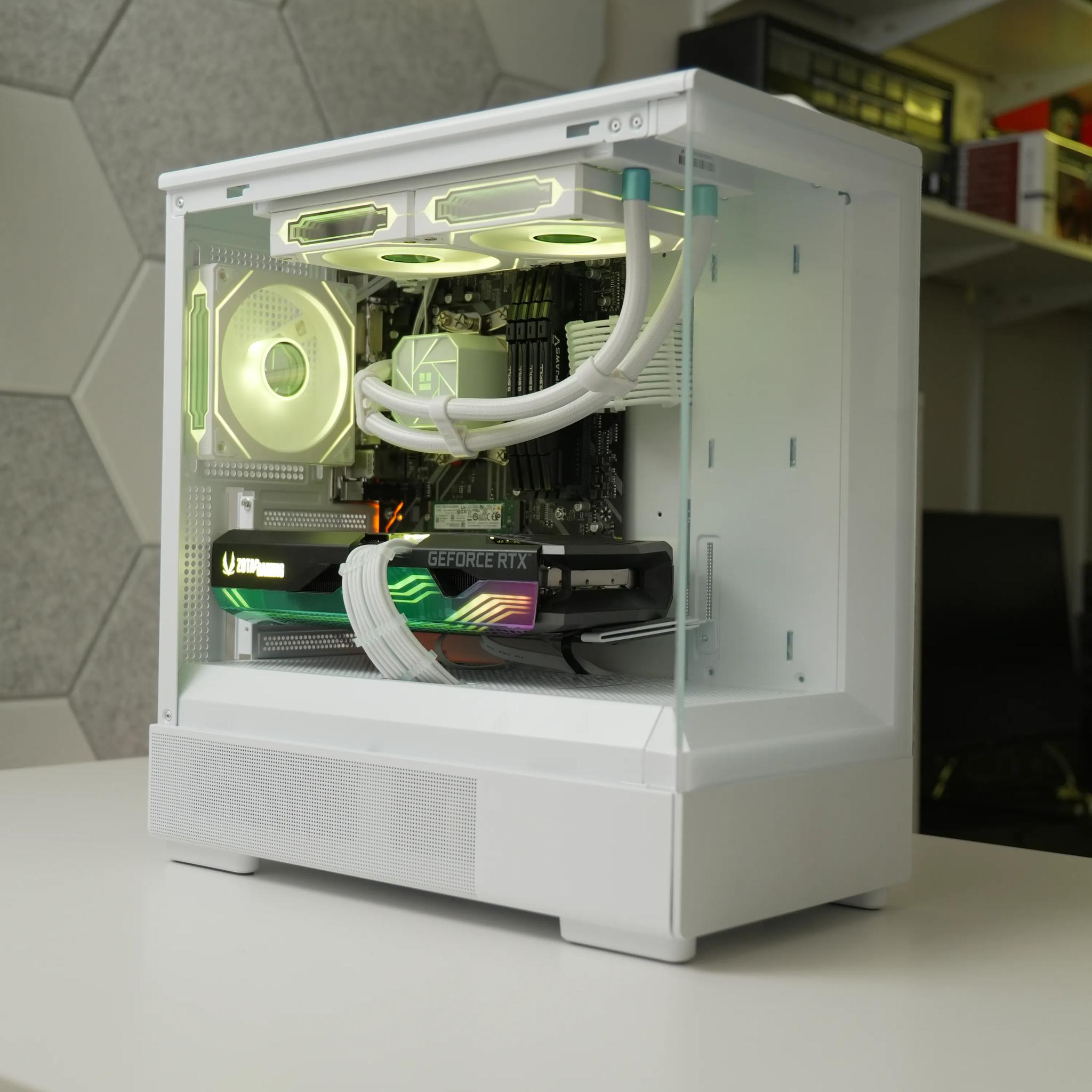 Water Cooled Gaming PC | Ryzen 5 5600x | RTX 3070 | 32GB RAM | WIN 11 | WIFI |