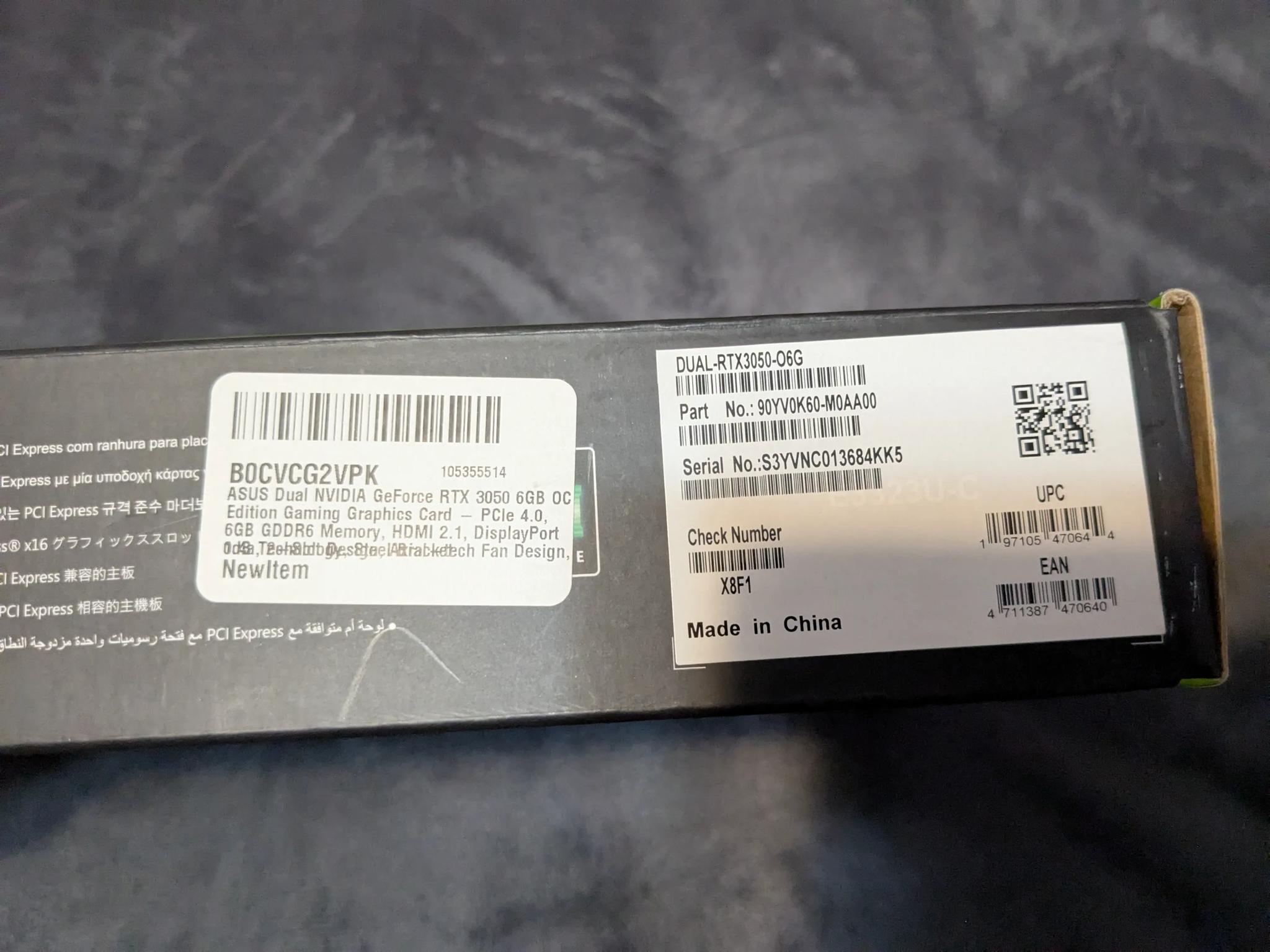 RTX 3050 6GB