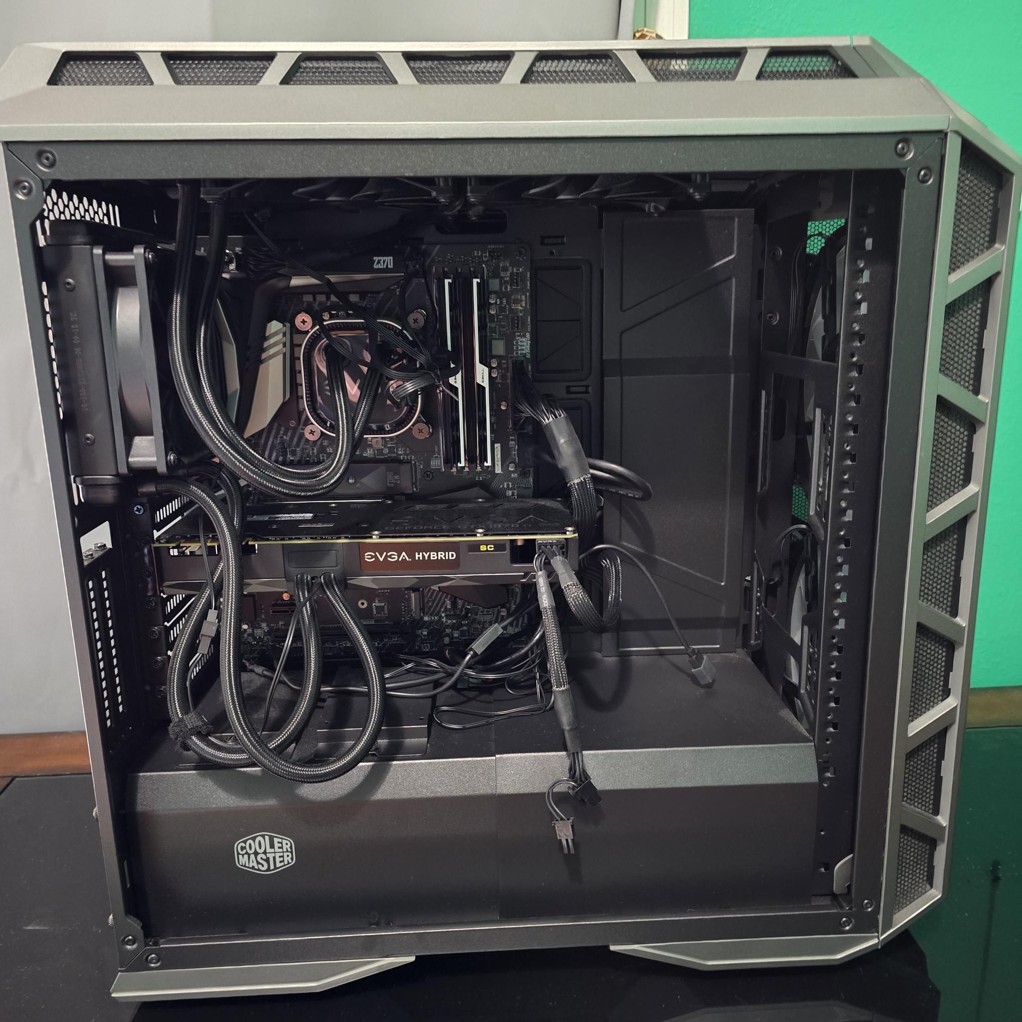 Intel i9 8700K - RTX 1070ti - 16 GB RAM - 500GB SSD - Budget Gaming PC