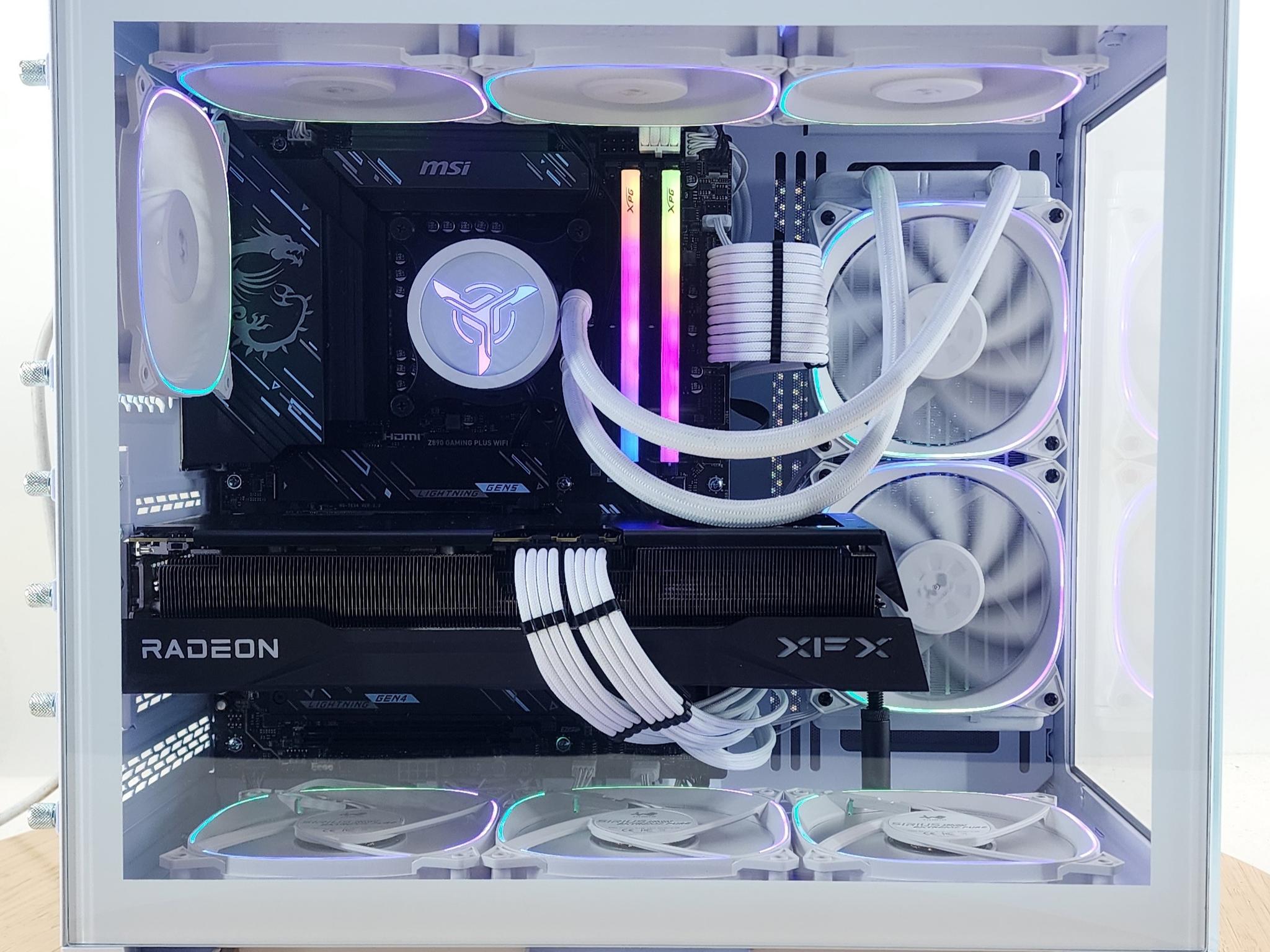 Gaming PC Ultra 7 265K 32GB RAM 1TB SSD RX 9070 XT 16GB Windows 11 PC