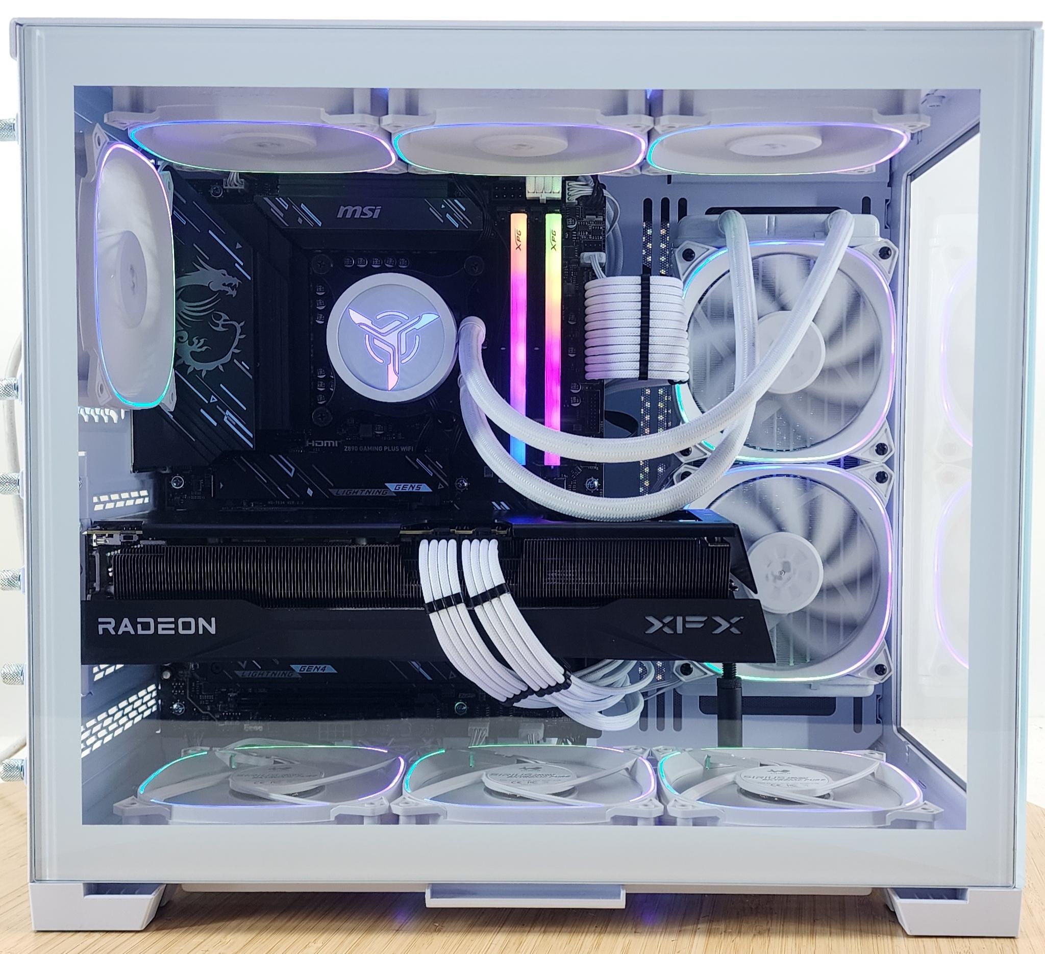 Gaming PC Ultra 7 265K 32GB RAM 1TB SSD RX 9070 XT 16GB Windows 11 PC