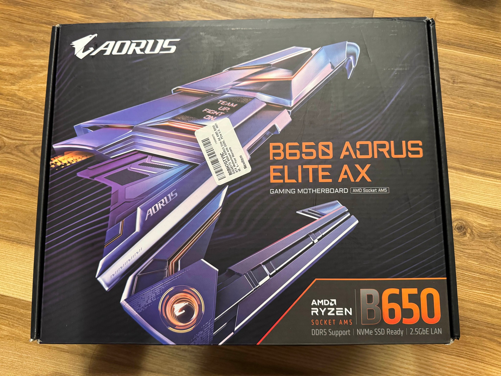 B650 AORUS ELITE AX Motherboard + AMD Ryzen™ 5 7500F + G.SKILL Trident Z5 DDR5 (AMD EXPO) 32GB Combo
