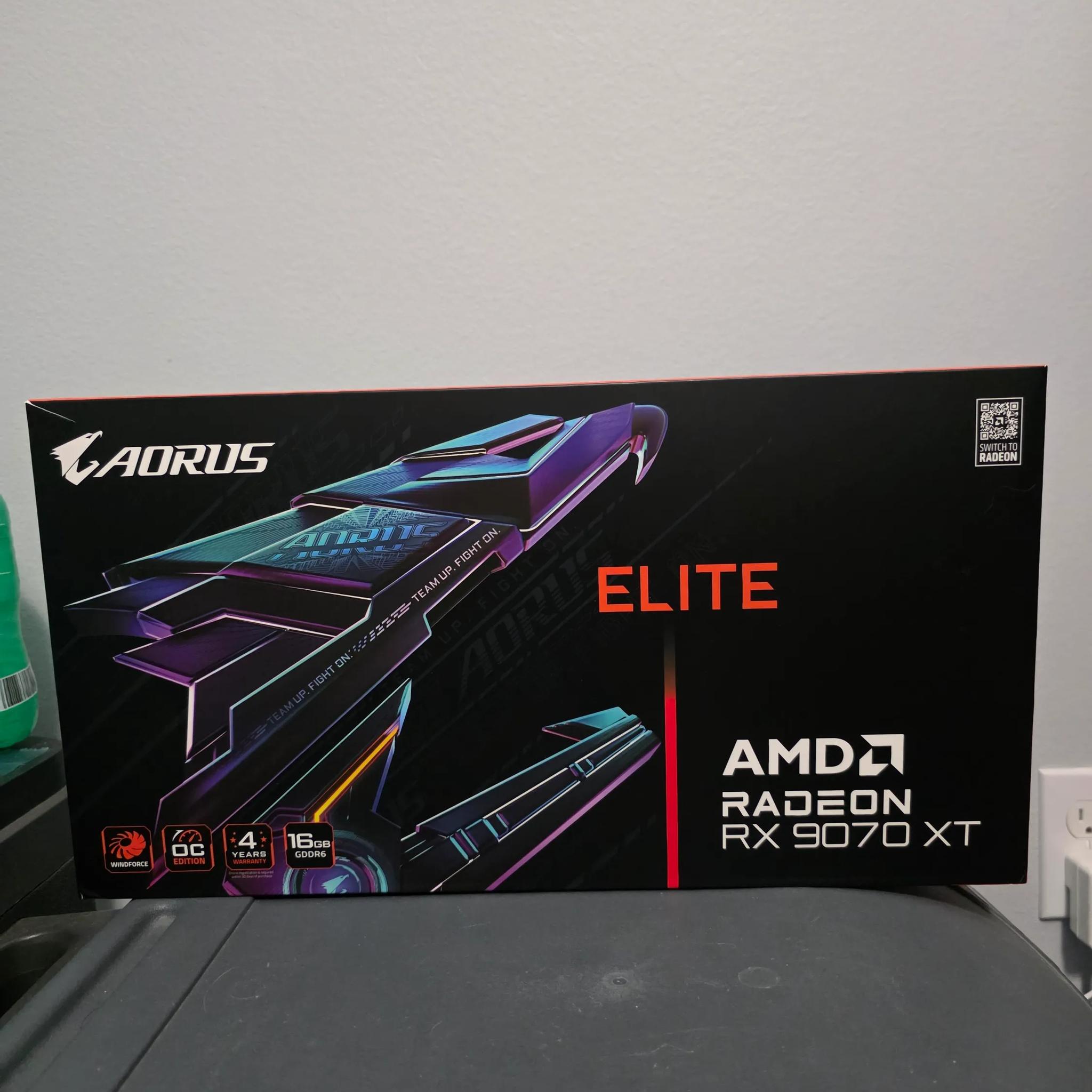 Gigabyte Aorus Elite 9070xt