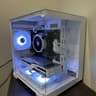 Custom White RGB Gaming PC | RTX 3060 Ti Vision OC | Ryzen 5 5500 | 16GB DDR4 | WiFi