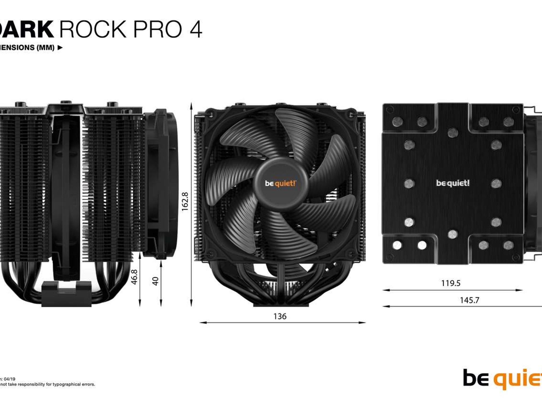 Be Quiet! Dark Rock Pro 4