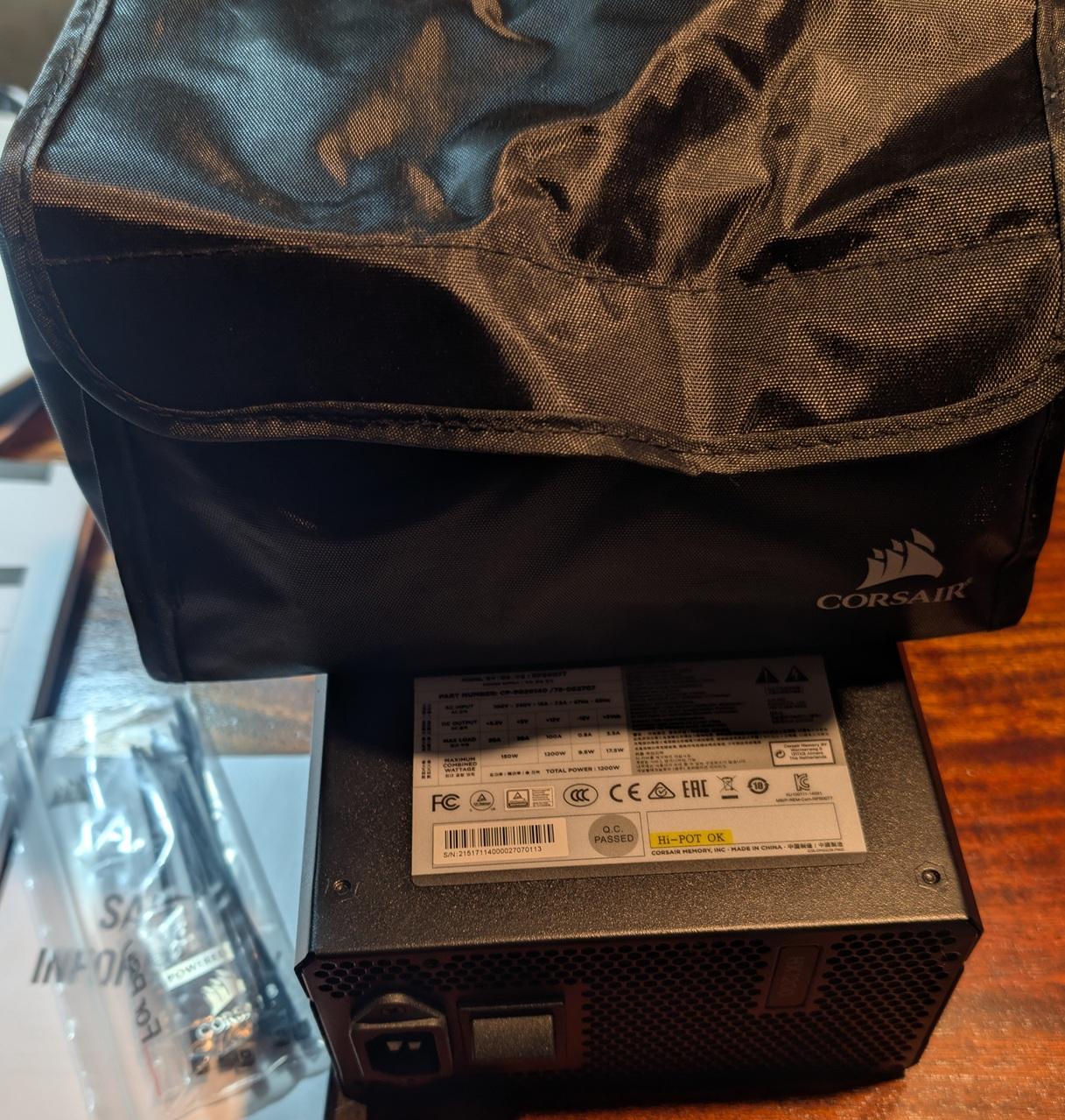 Corsair HX1200 Platinum PSU