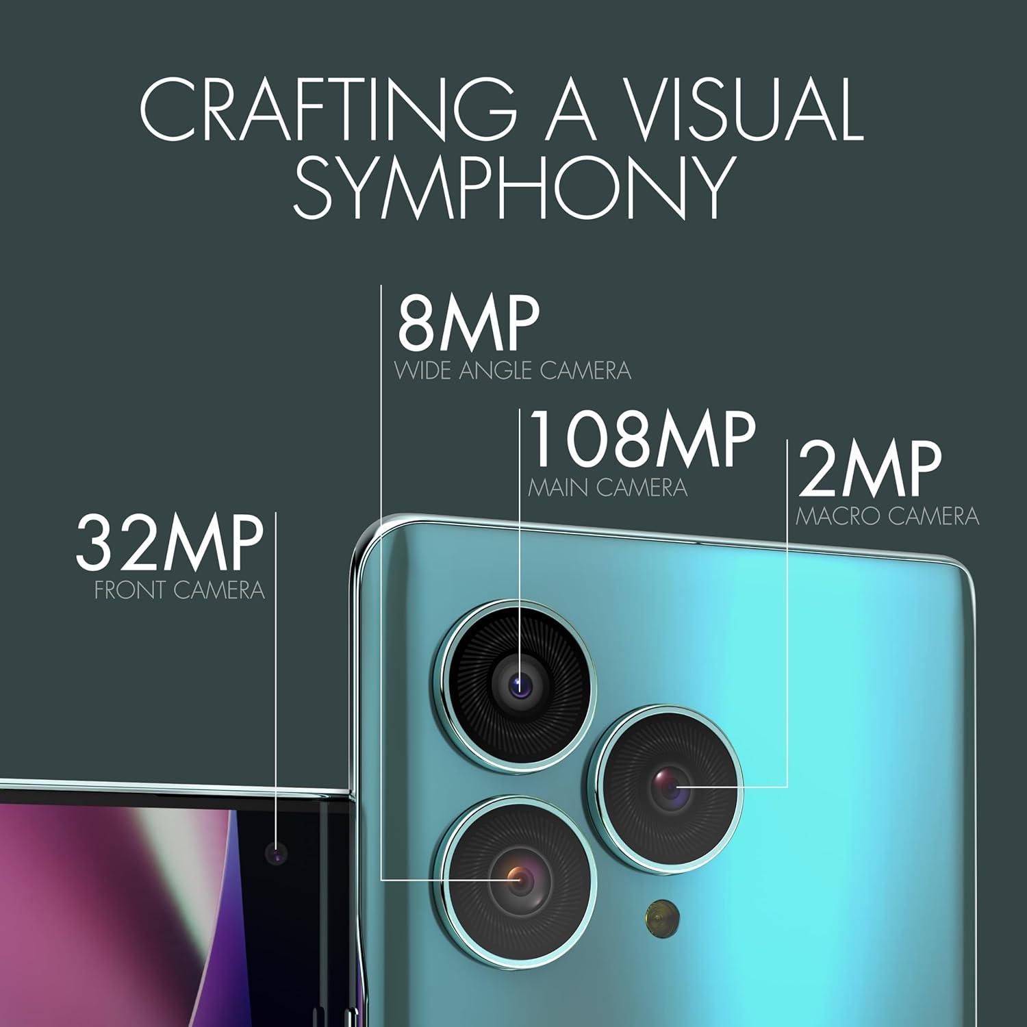 NUU B30 Pro 5G Cell Phone AMOLED 120Hz 6.7” 12GB RAM + 256GB