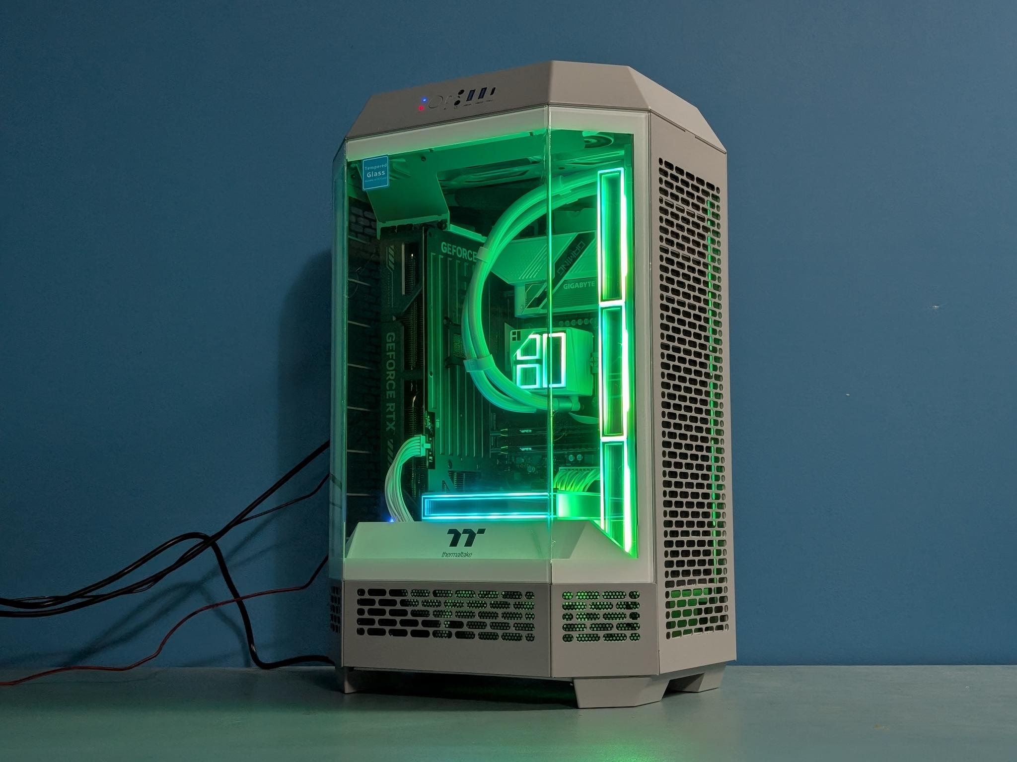 The Sci-Fi Powerhouse: RTX 5070 / i5-14600K / Tower 300 Limestone Edition