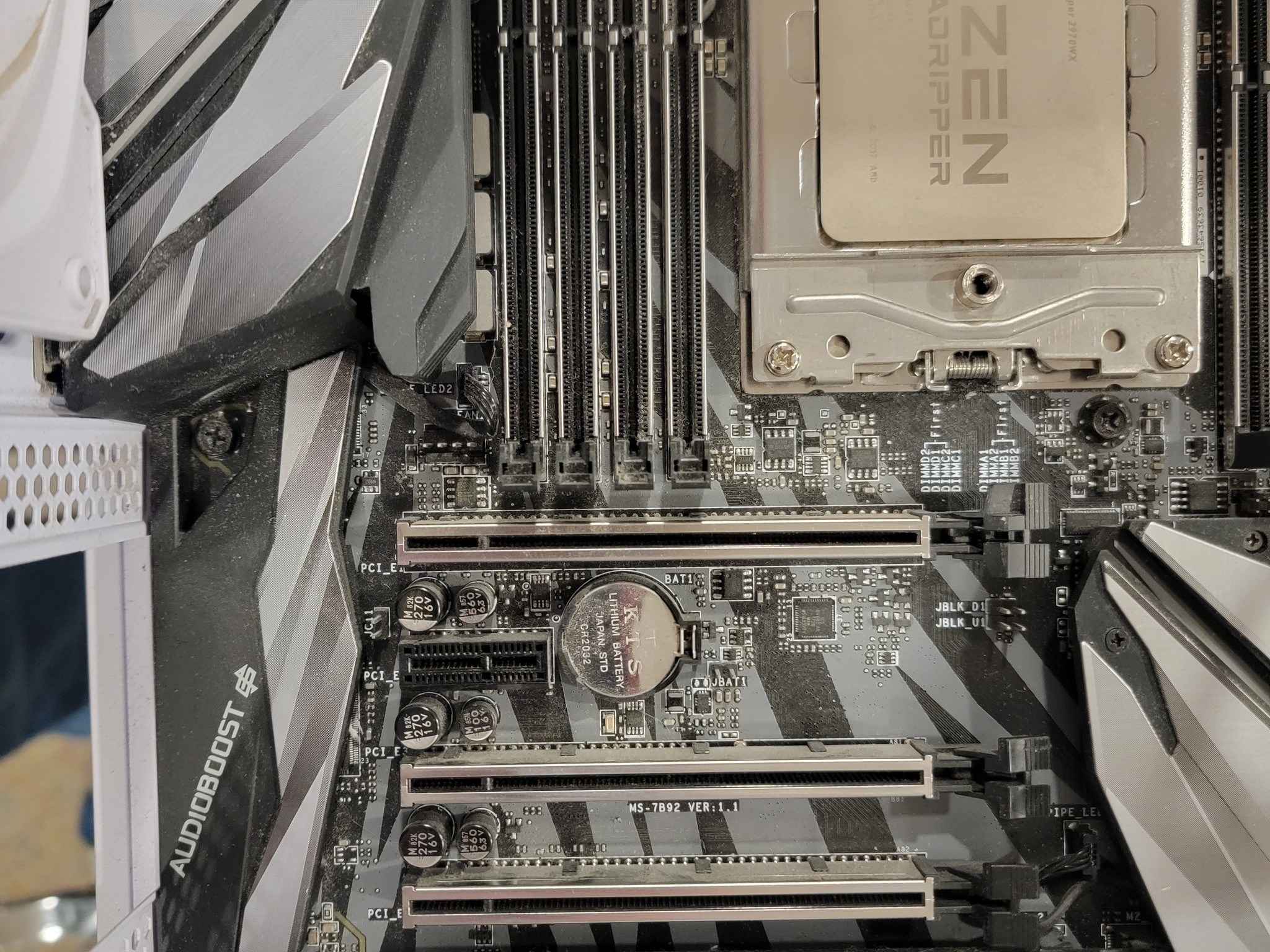 MSI x399 Creation w/2970WX Threadripper And Cooler