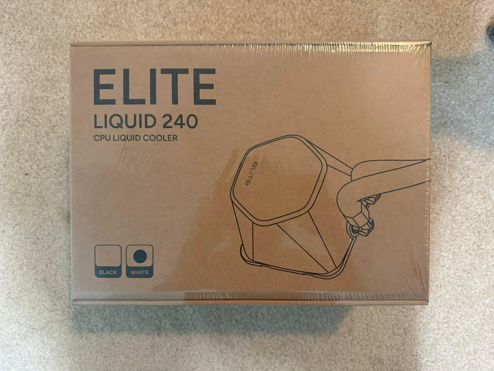 Cooler Master Elite Liquid 240 White ARGB AIO