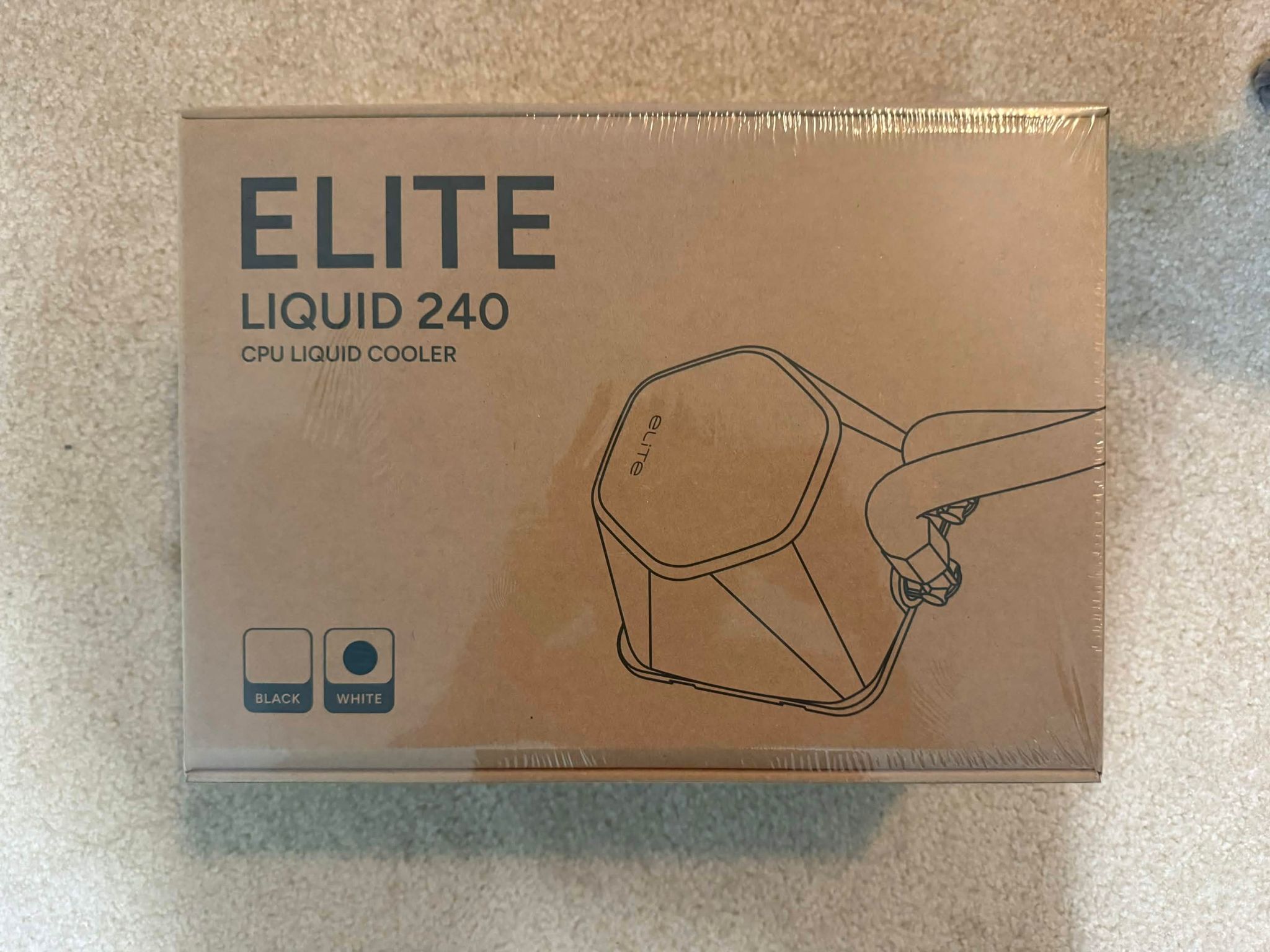 Cooler Master Elite Liquid 240 White ARGB AIO