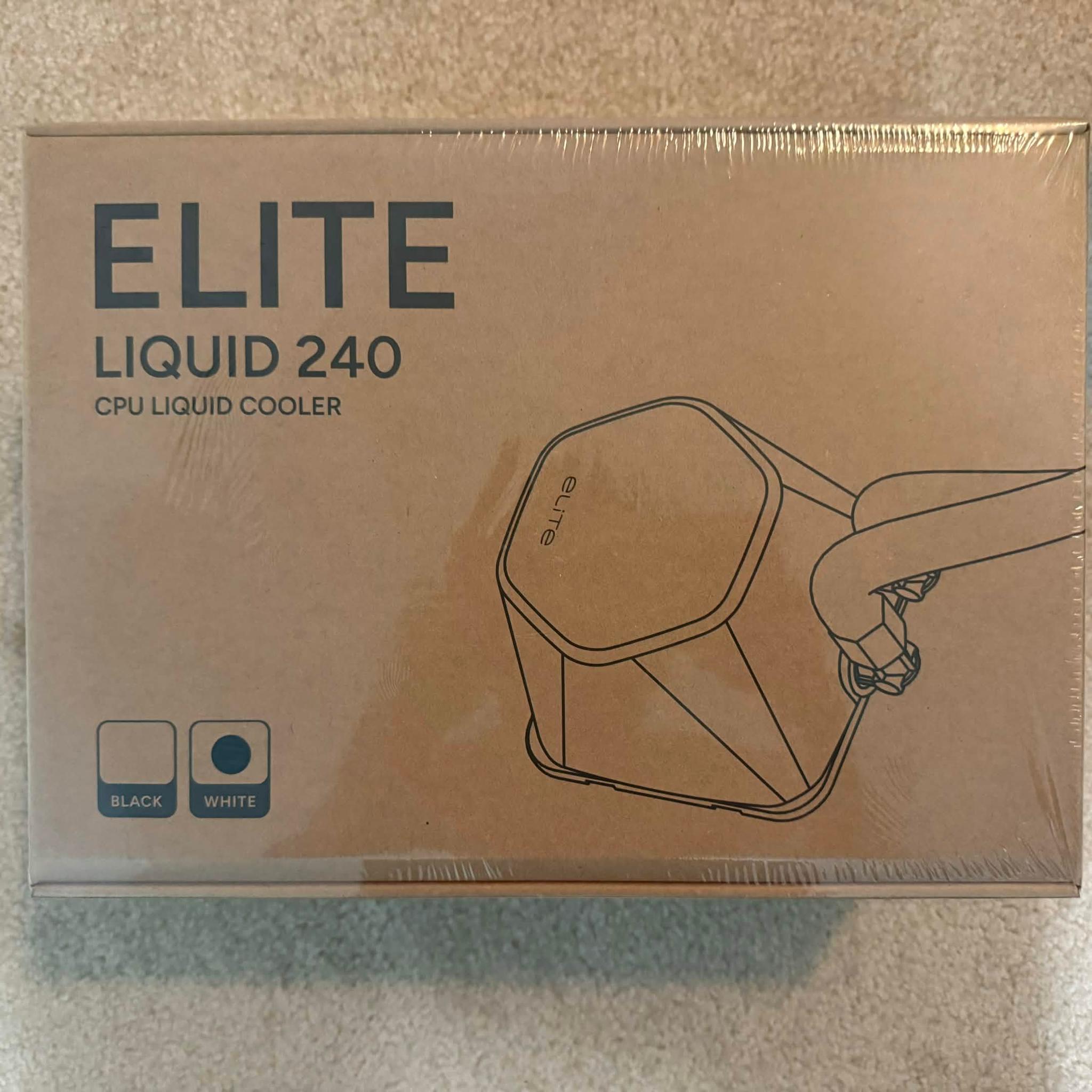 Cooler Master Elite Liquid 240 White ARGB AIO