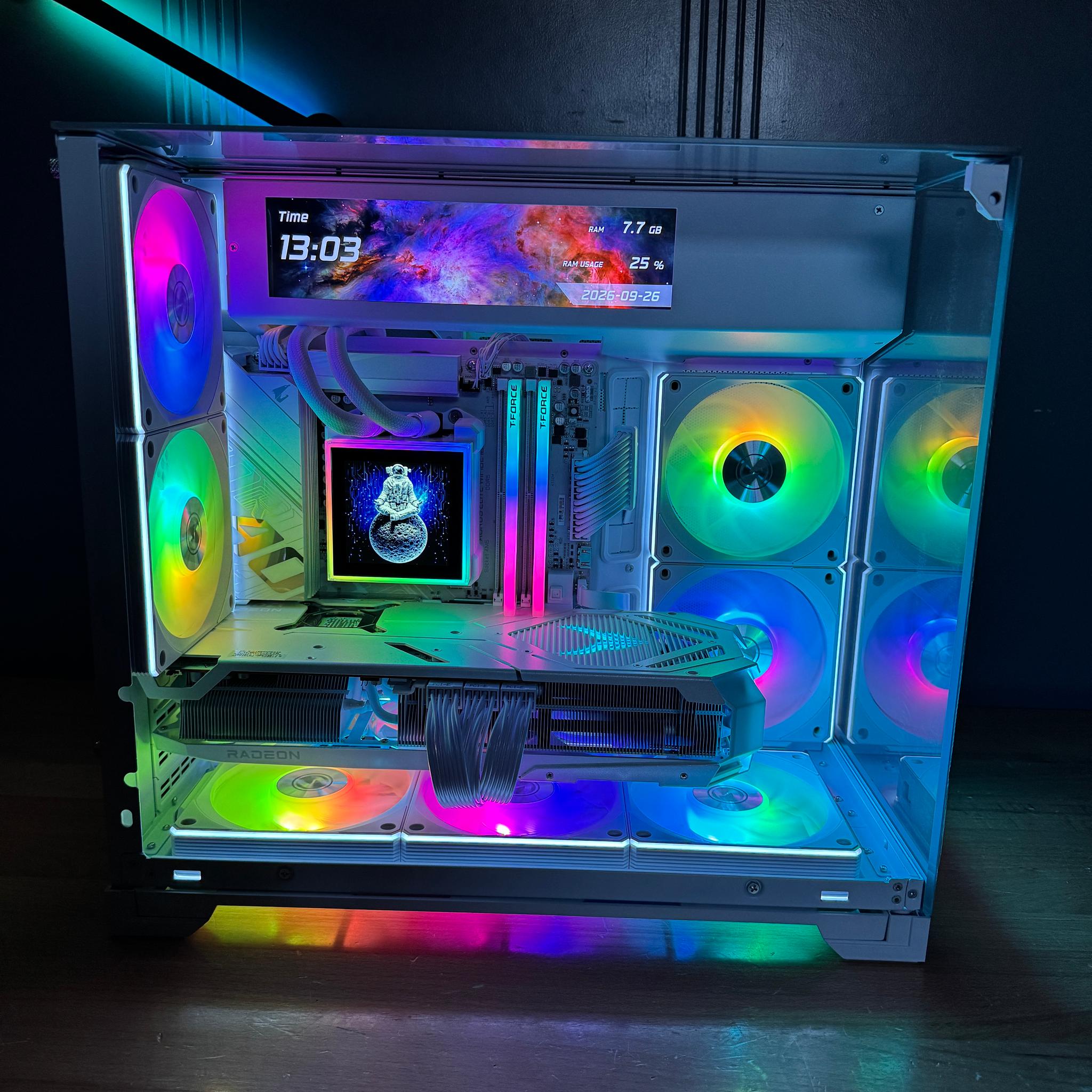 🧊Lian Li PC | Ryzen 7800X3D, 9070 XT, 32GB DDR5, 2TB SSD, Lian Li Case/Fans/Cooler/PSU