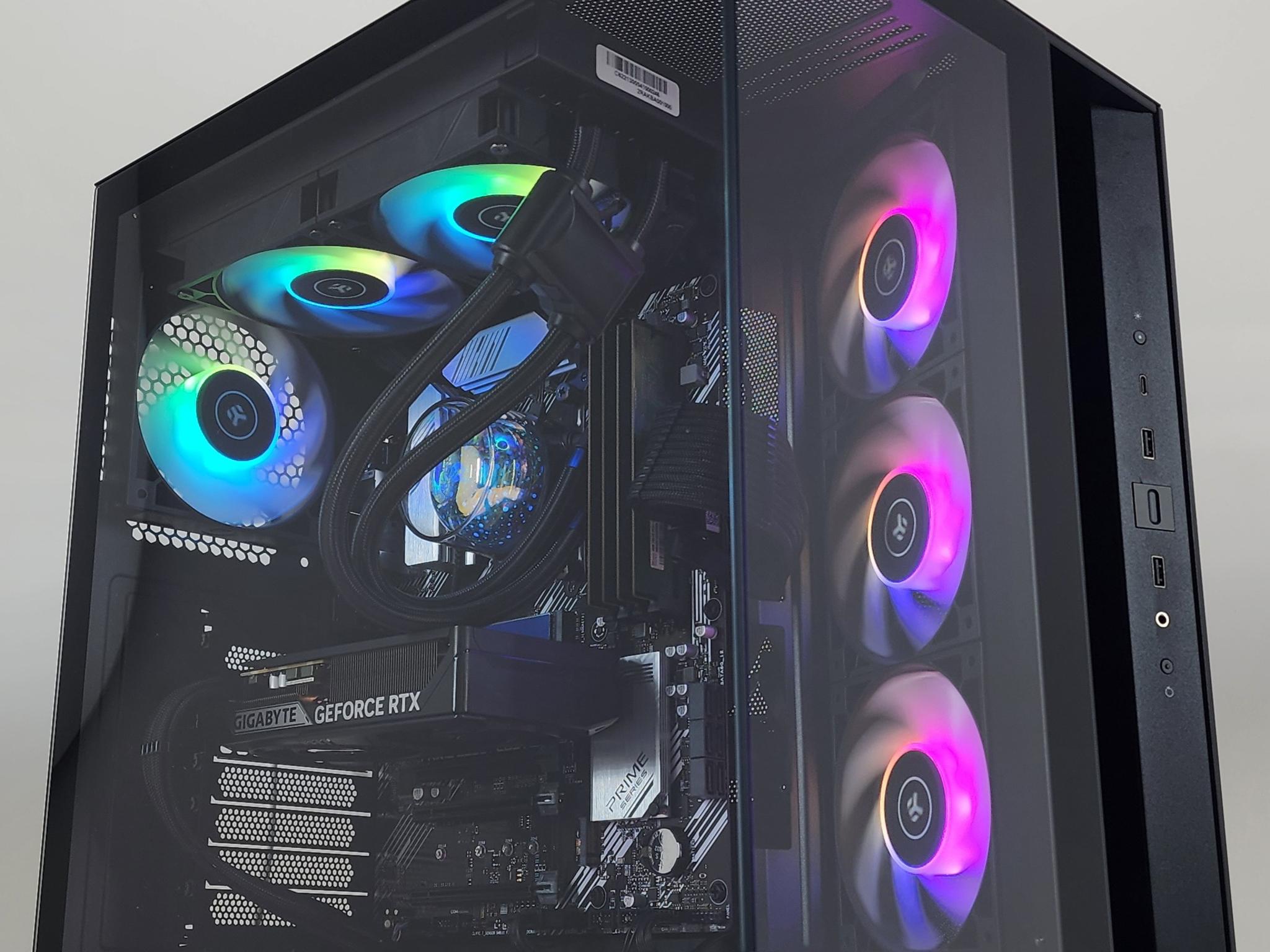 Gaming PC Ryzen 7 5700X 16GB RAM 1TB SSD RTX 5060  8GB Windows 11 Computer