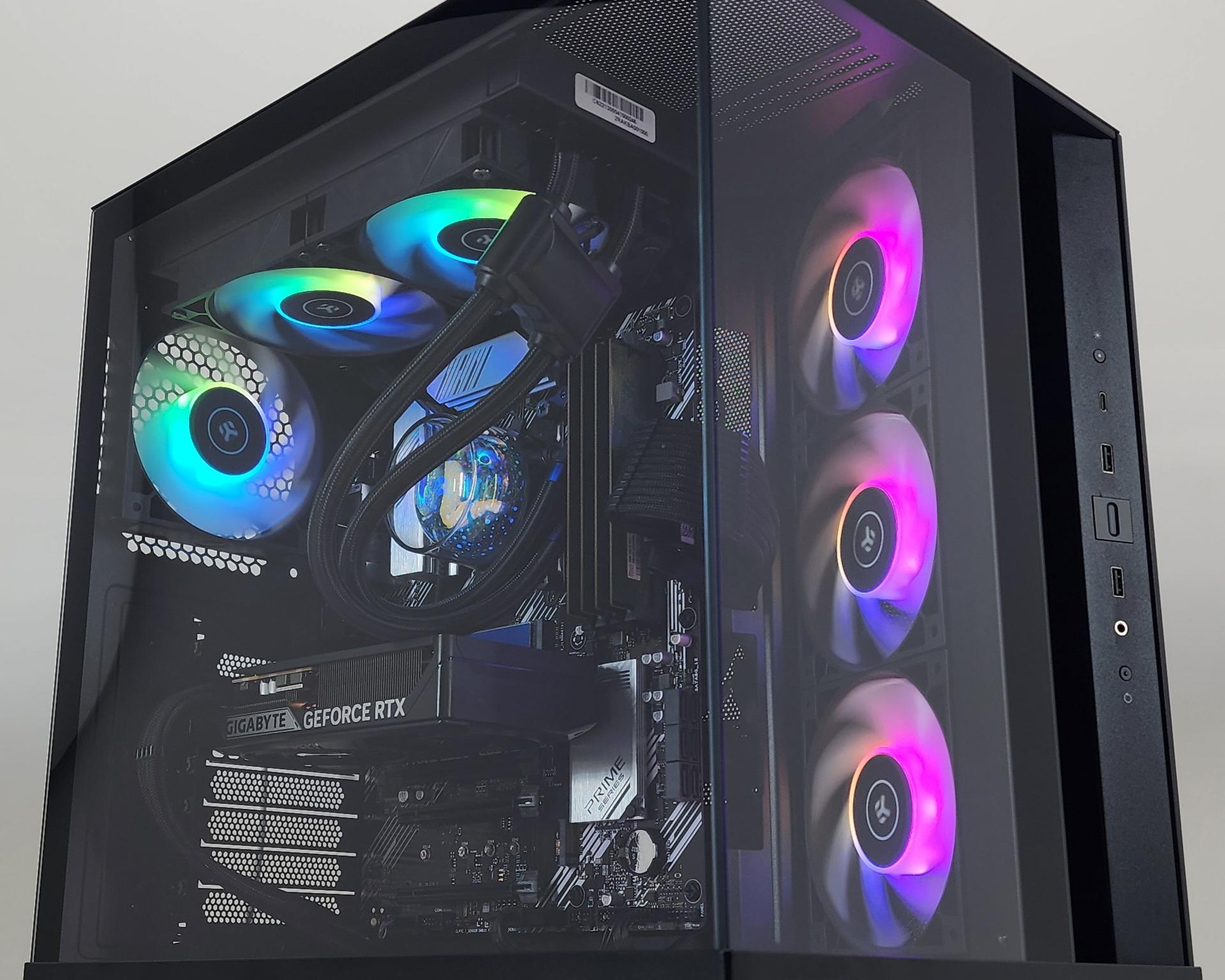 Gaming PC Ryzen 7 5700X 16GB RAM 1TB SSD RTX 5060  8GB Windows 11 Computer