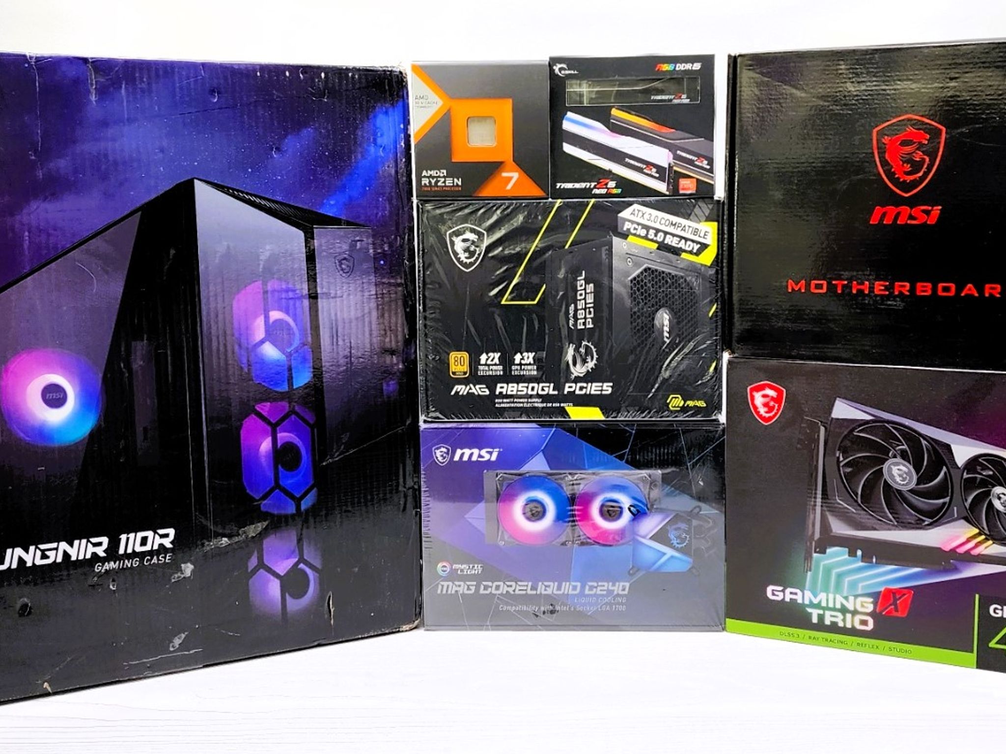 ALL MSI 1440P/4K Gaming System - 7800X3D - 4070 TI