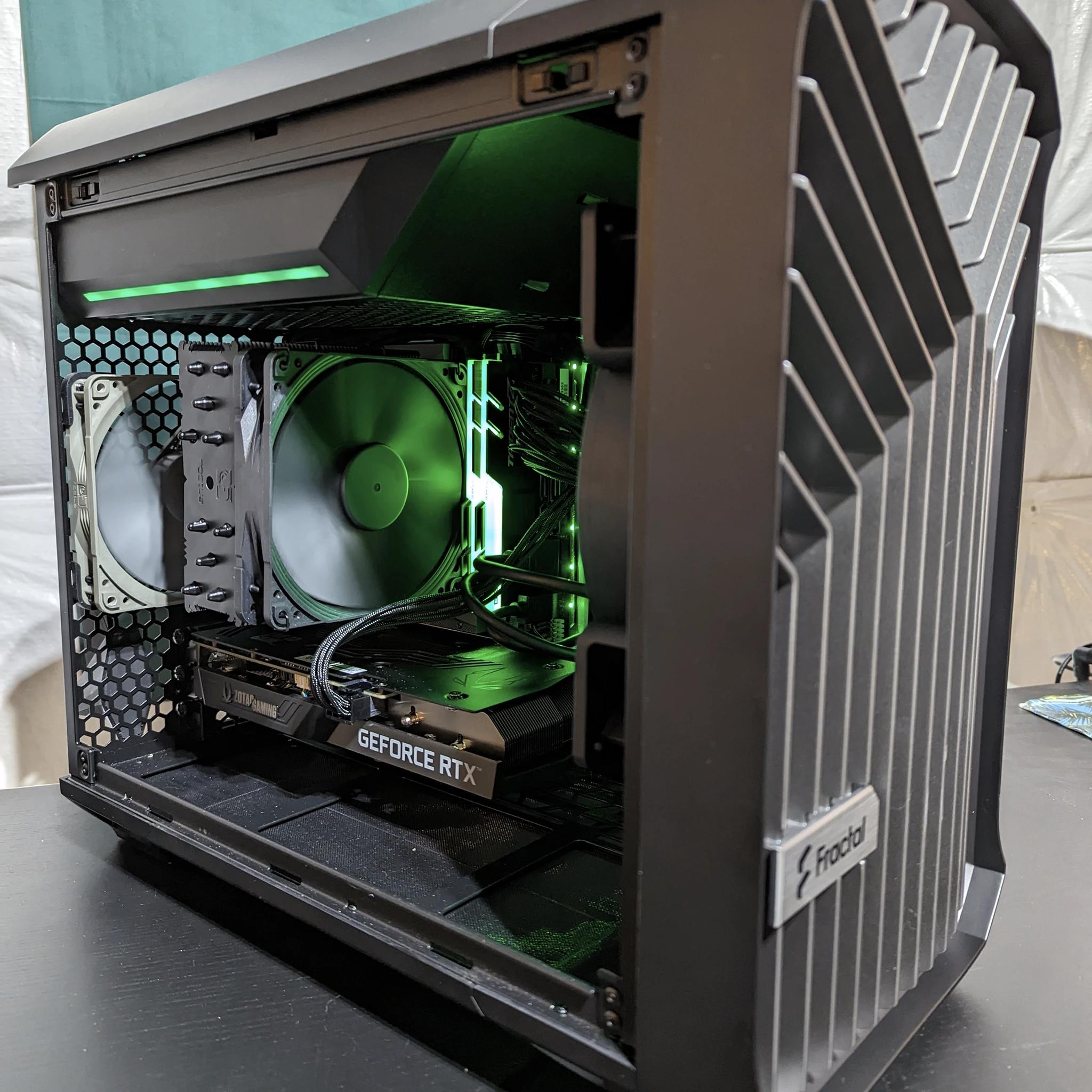 Brand New SFF Gaming PC-Intel i5 12600K / Zotac RTX 3060 12GB / 1TB SSD / 16GB RAM - Quiet and Fast!