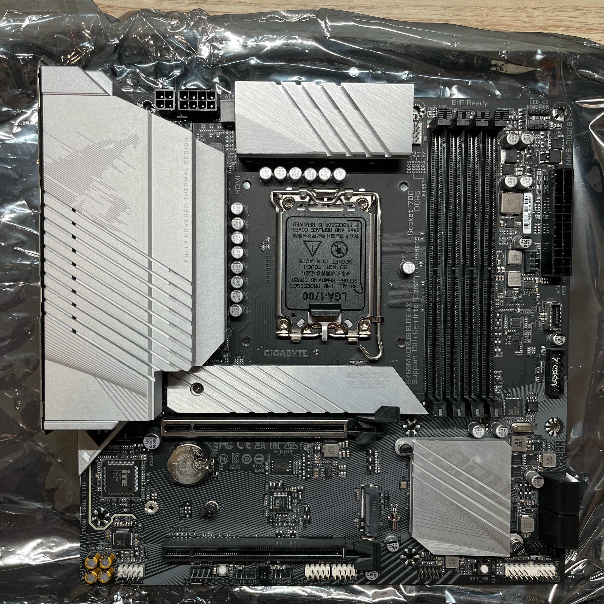 **FALL SALE** Gigabyte B760M Aorus Elite AX rev.1.x DDR5 Intel Socket LGA 1700 Motherboard