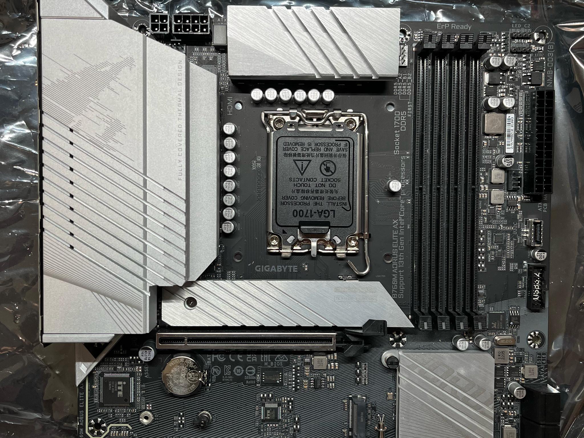 **FALL SALE** Gigabyte B760M Aorus Elite AX rev.1.x DDR5 Intel Socket LGA 1700 Motherboard