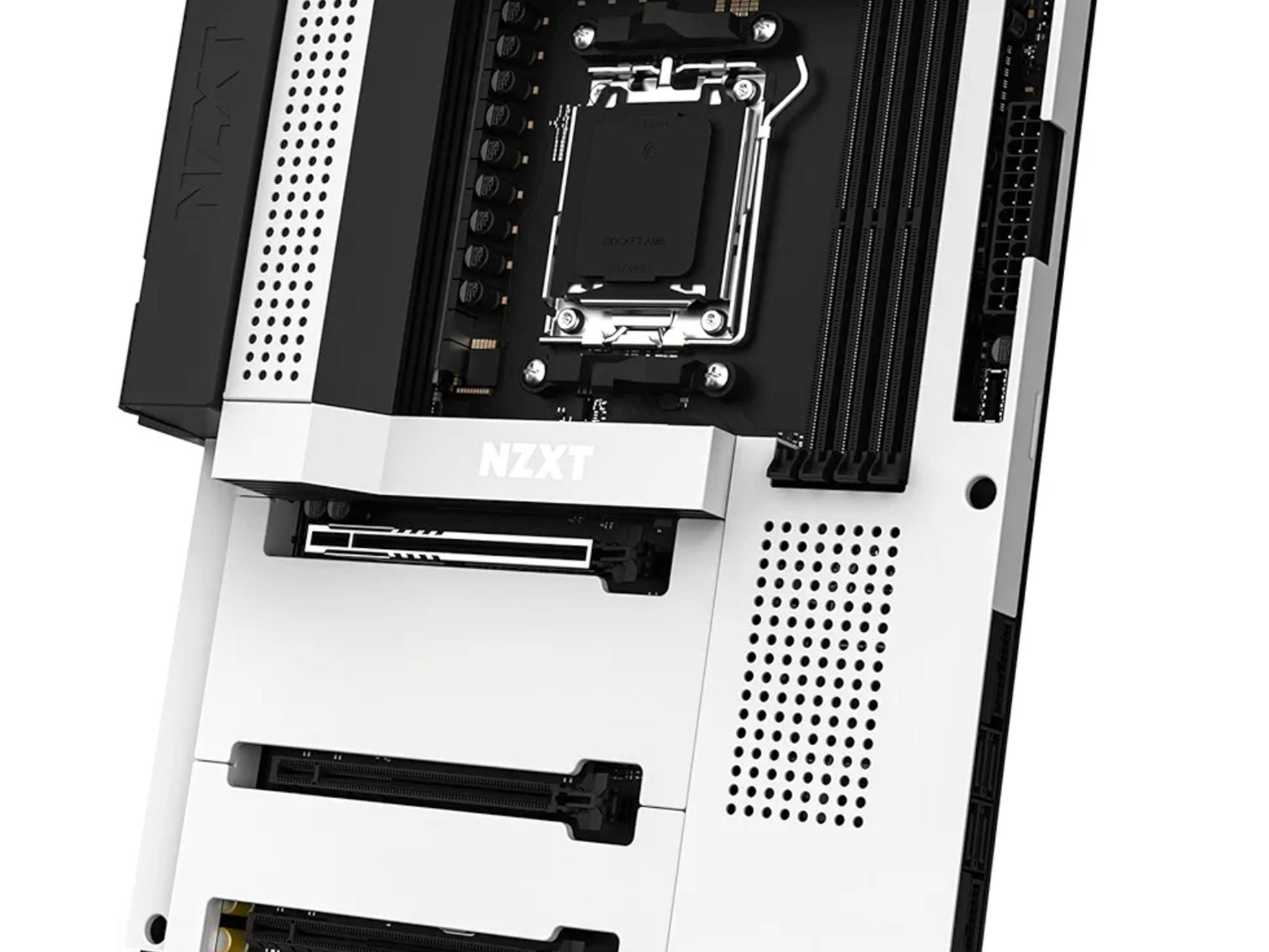 NZXT N7 B650E AM5 Extended ATX AMD Motherboard - White