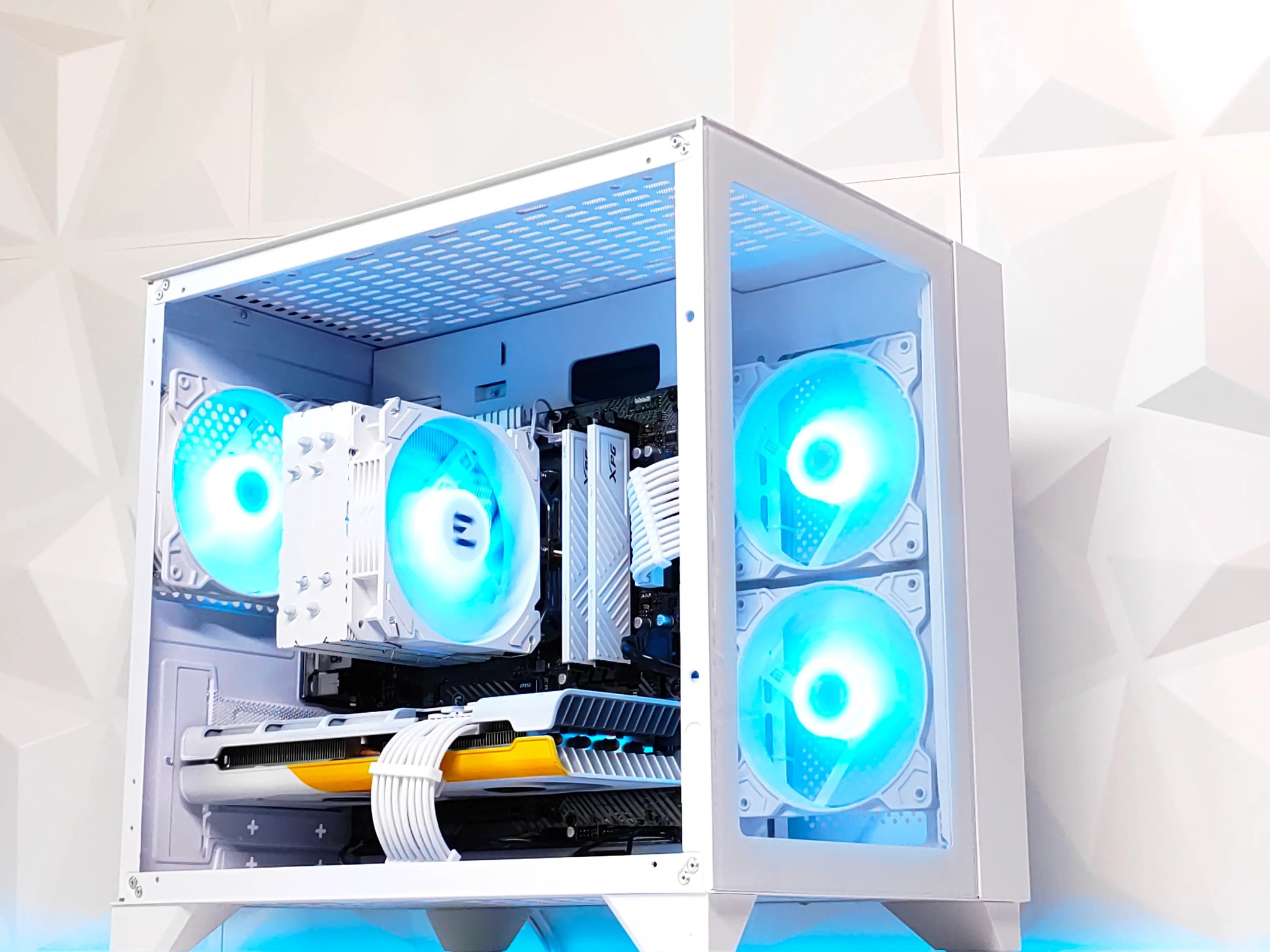 💥4️⃣➡💵1080P Gaming PC❄️Gaming PC❄️AMD RX 580 8GB❄️AMD Ryzen 5 2600 6 core❄️16GB DDR4❄️500GB NVME