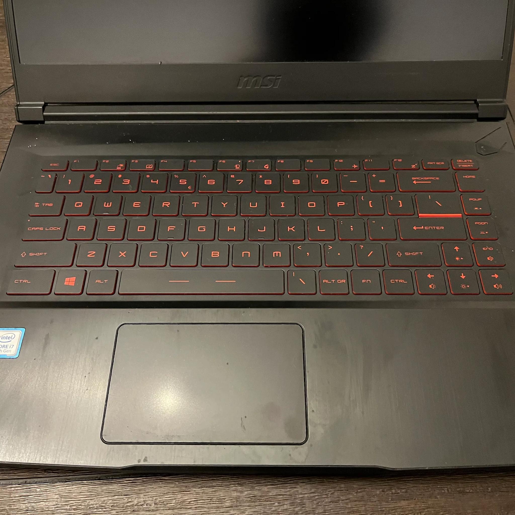  MSI Gaming Laptop | RTX 2060 / i7-9750h / 1 TB / 16 GB 