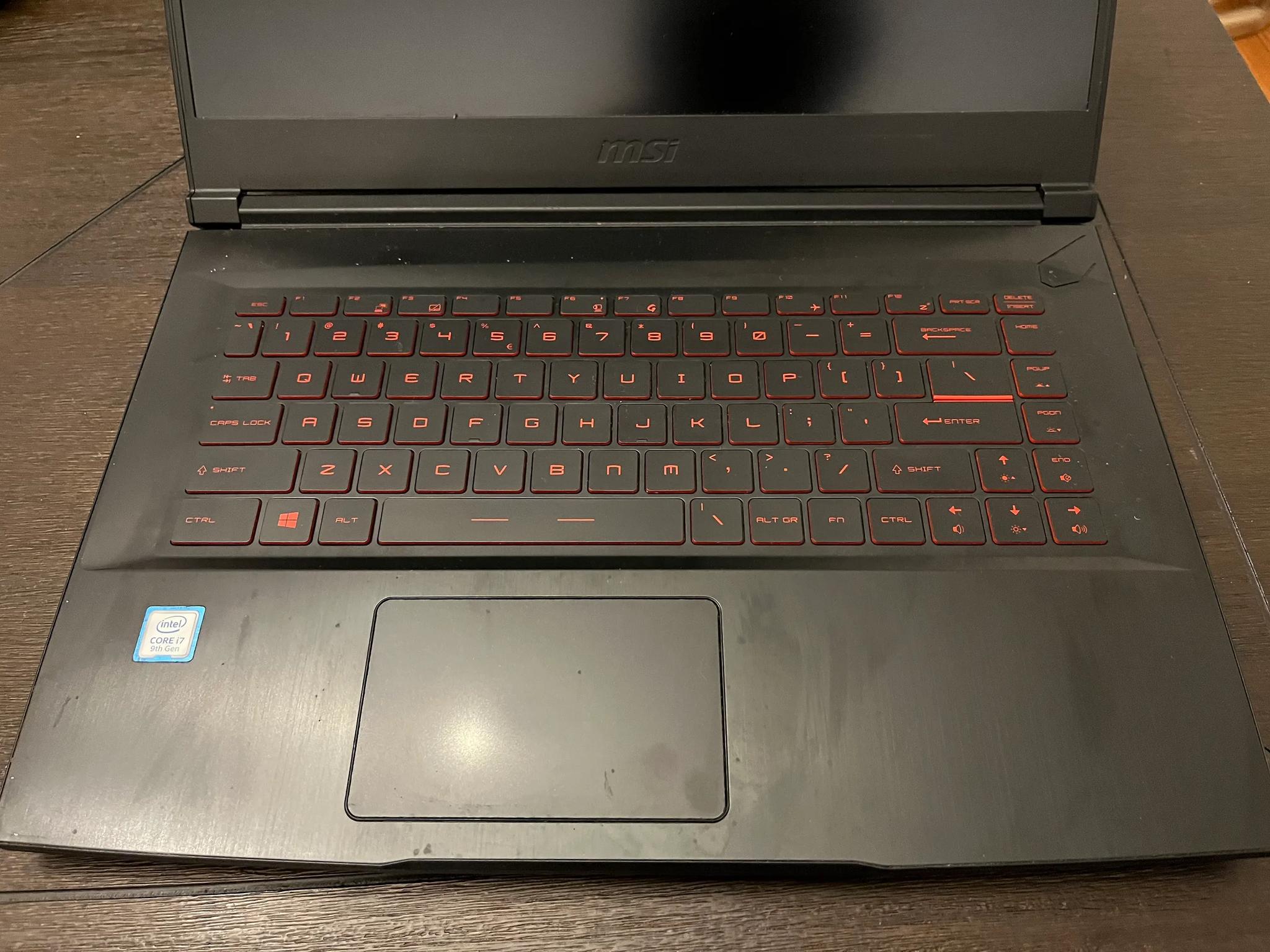  MSI Gaming Laptop | RTX 2060 / i7-9750h / 1 TB / 16 GB 