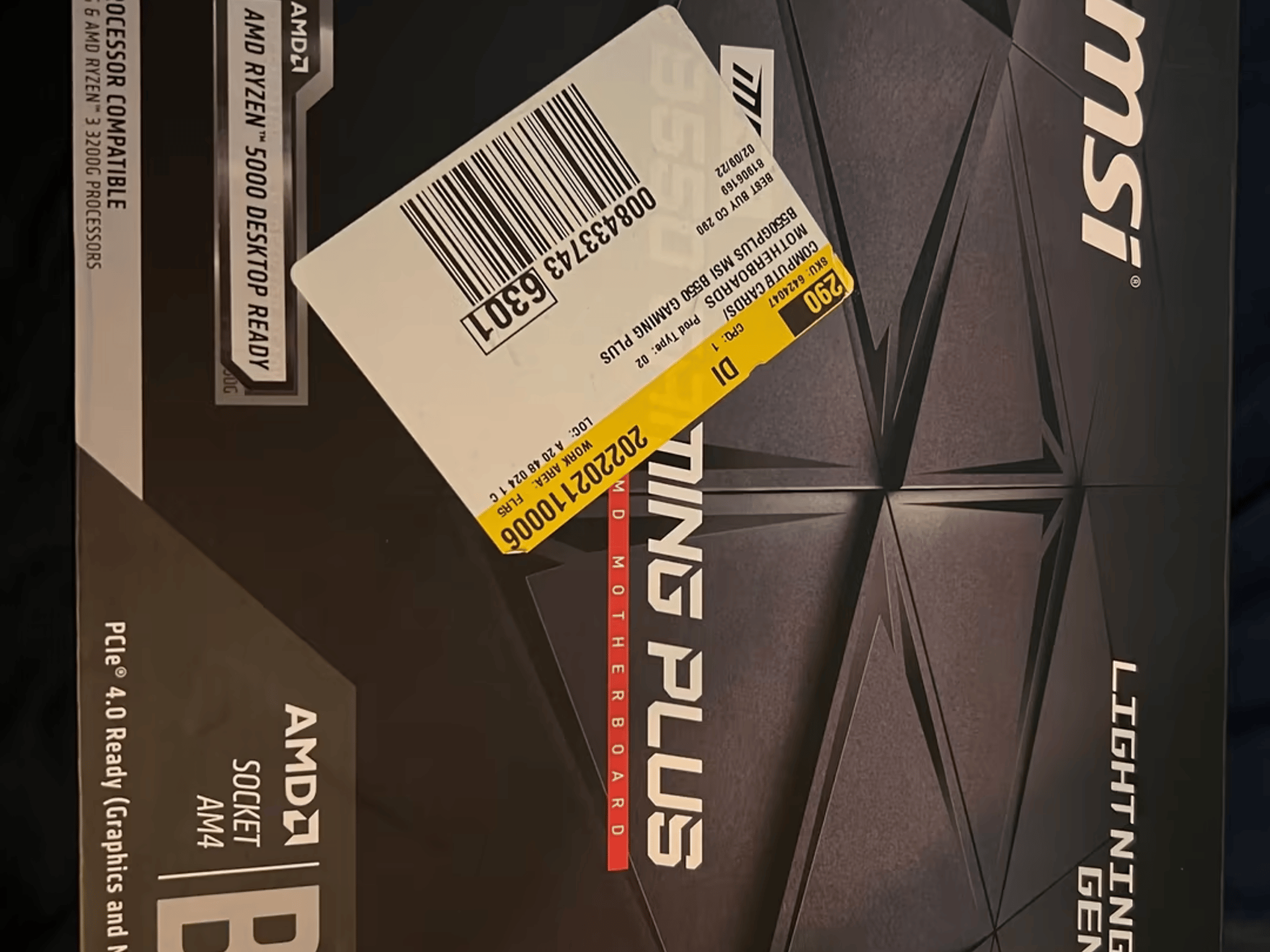 MSI MPG B550 GAMING PLUS