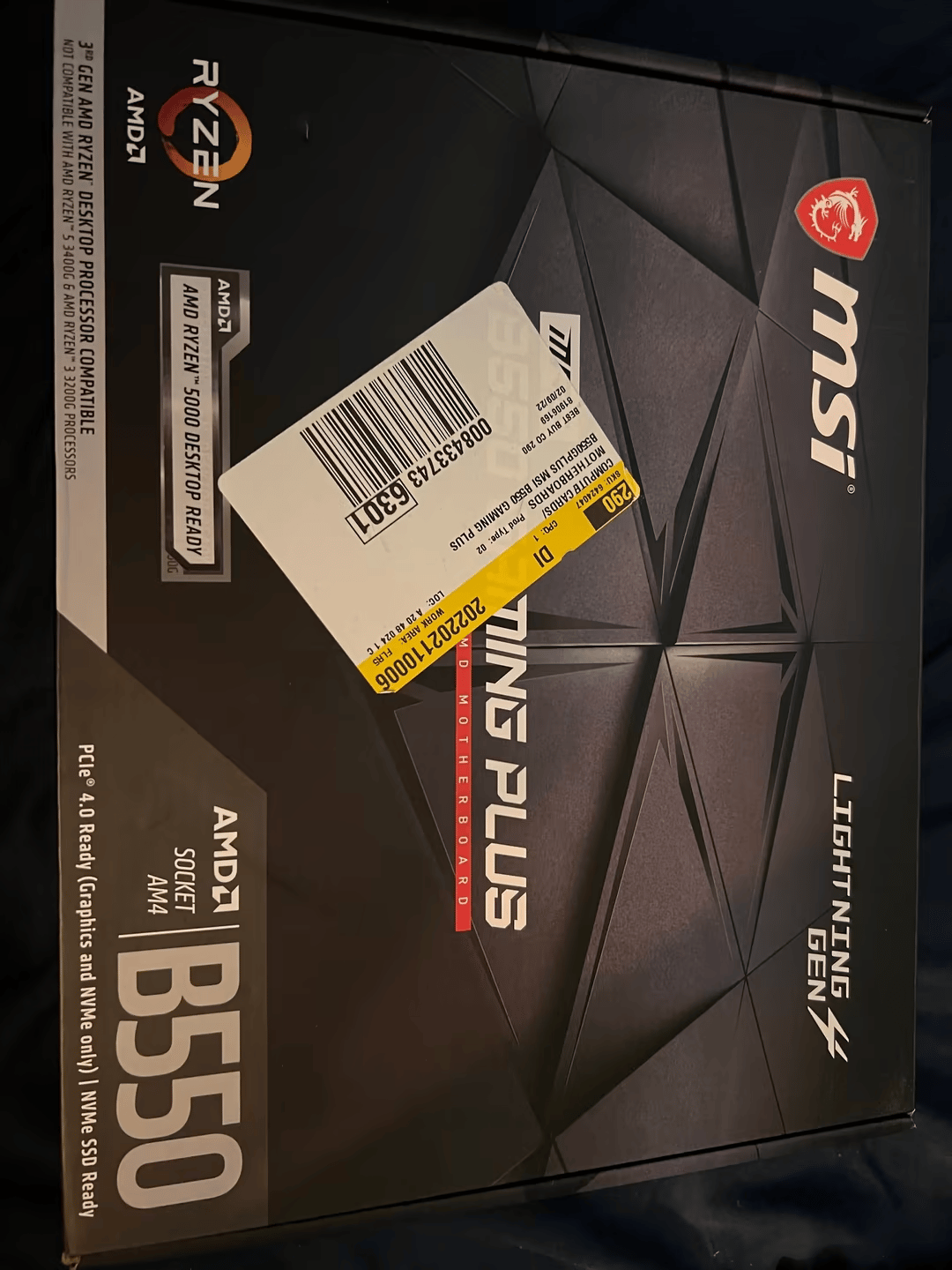 MSI MPG B550 GAMING PLUS