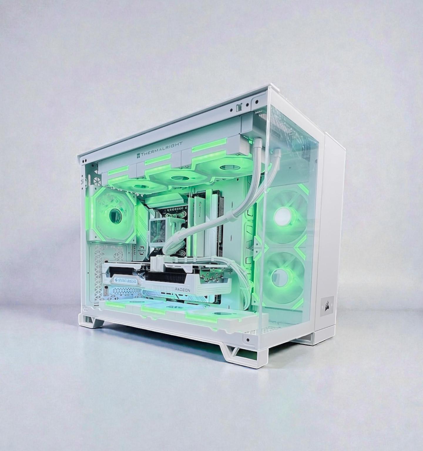 Ryzen 7 9800X3D | RX 9070 XT | 32GB DDR5 | 2 TB M.2 | WIFI 6 |  White Gamer