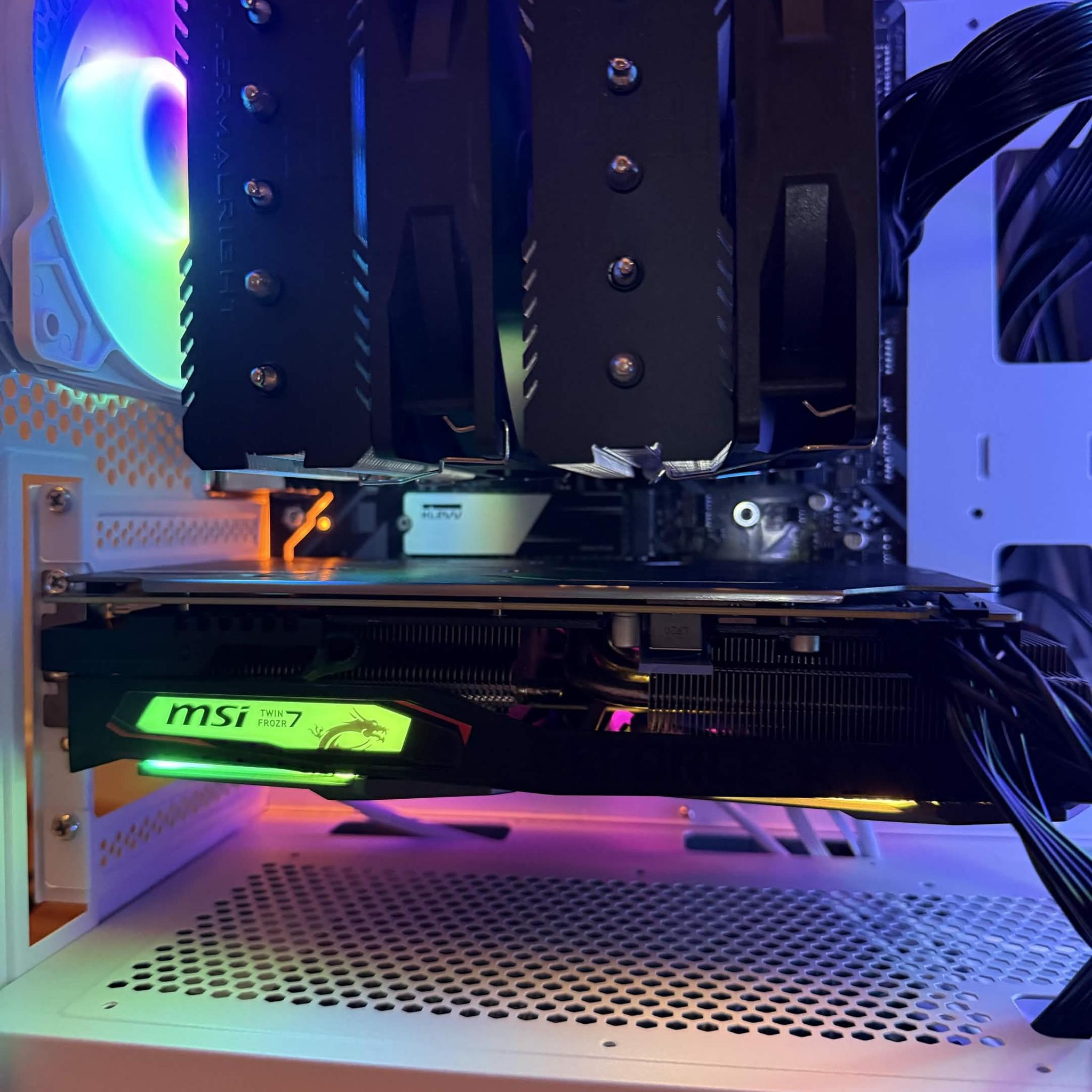 White Gaming PC | RTX 2060 | Ryzen 5 5500 | 16GB RAM | Windows 11