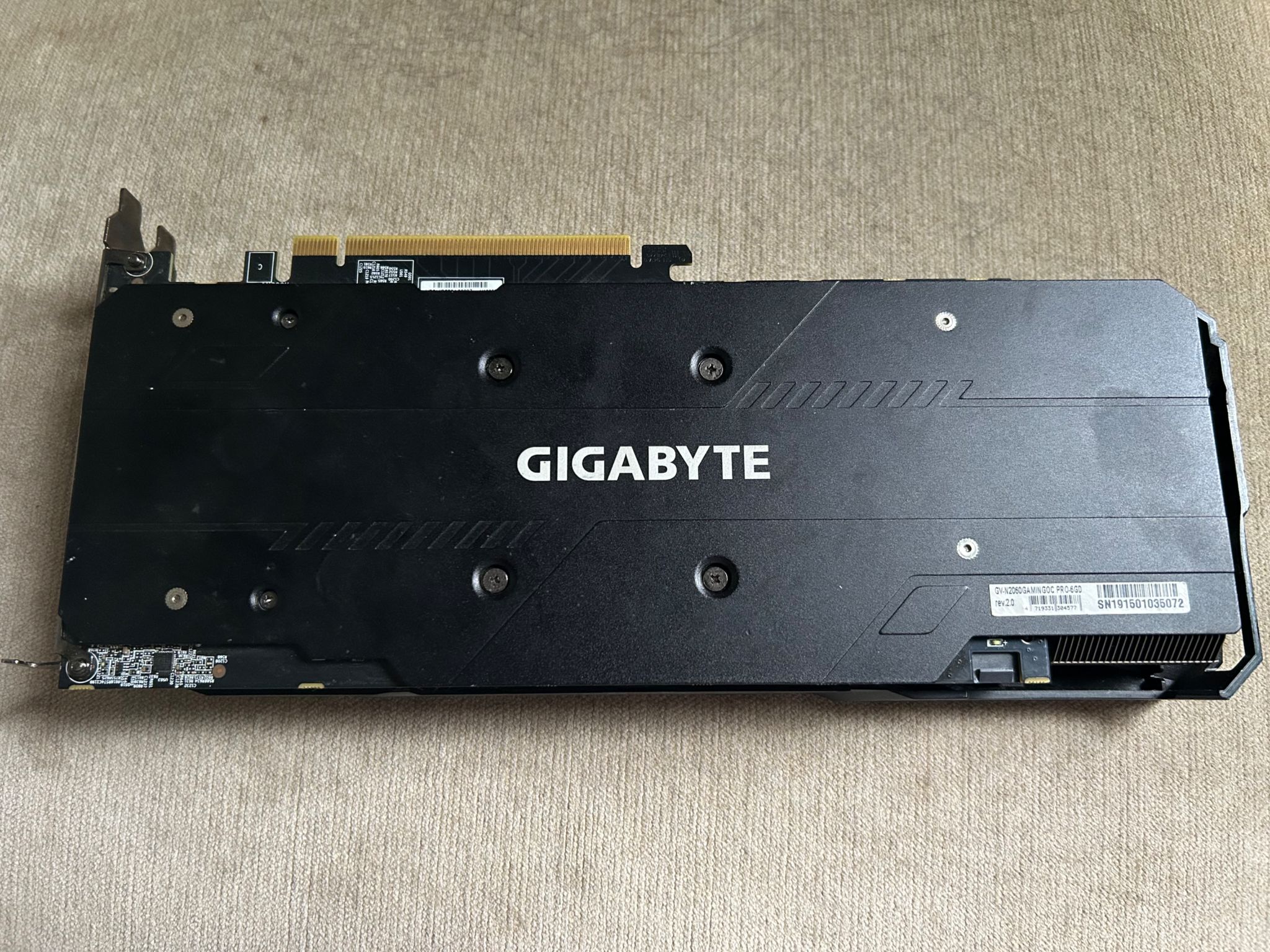 🔥RTX 2060 Gaming OC 6GB | Like New | Fresh MX-6 Repaste | 63°C Max | Fast Ship 🔥
