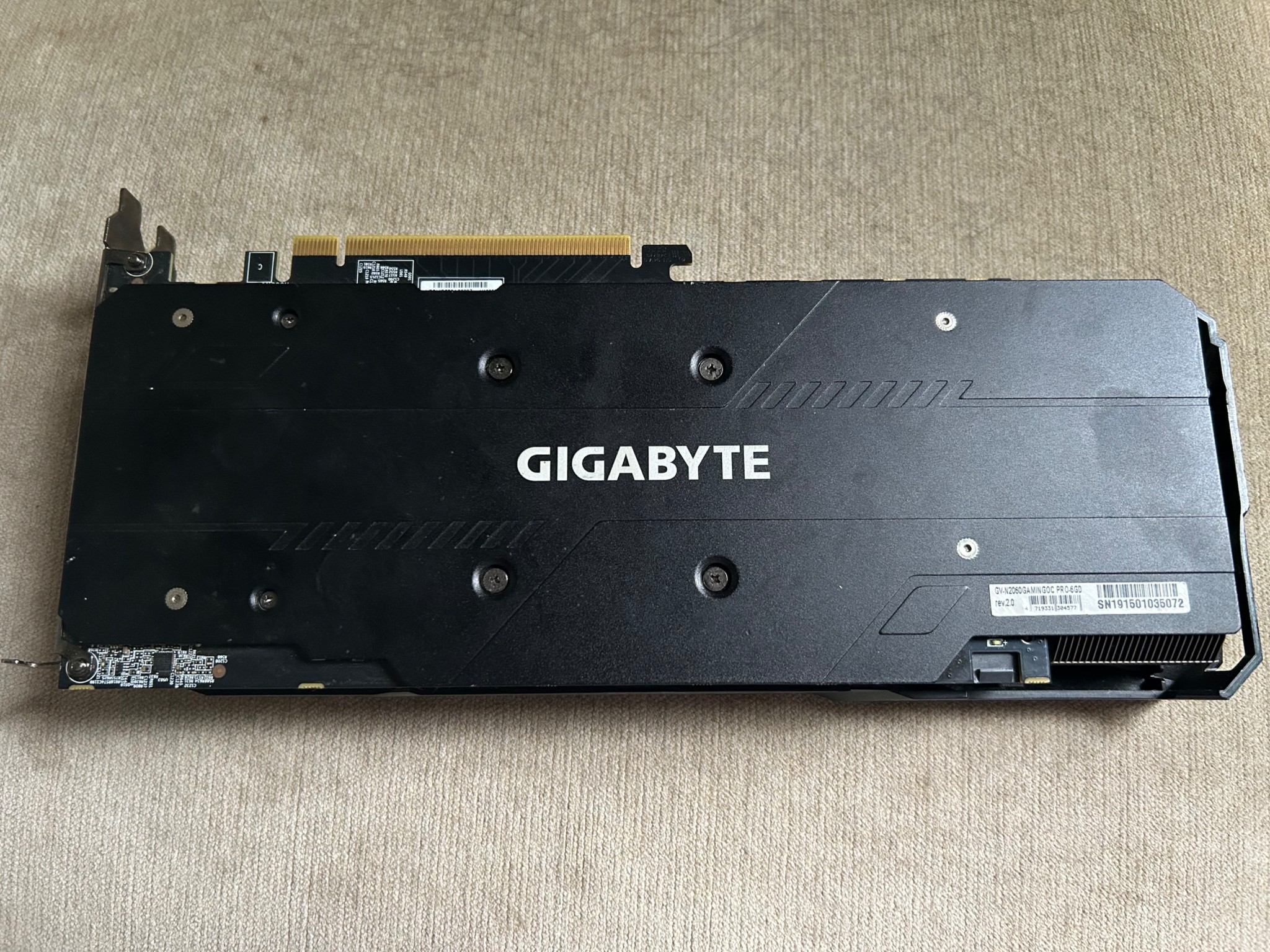 🔥RTX 2060 Gaming OC 6GB | Like New | Fresh MX-6 Repaste | 63°C Max | Fast Ship 🔥