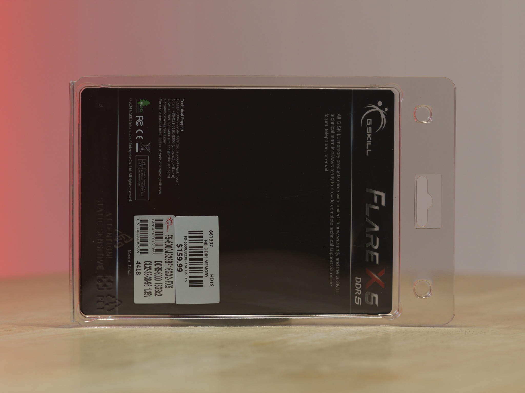 G.Skill Flare X5 DDR5 32GB 6000MT/s CL32