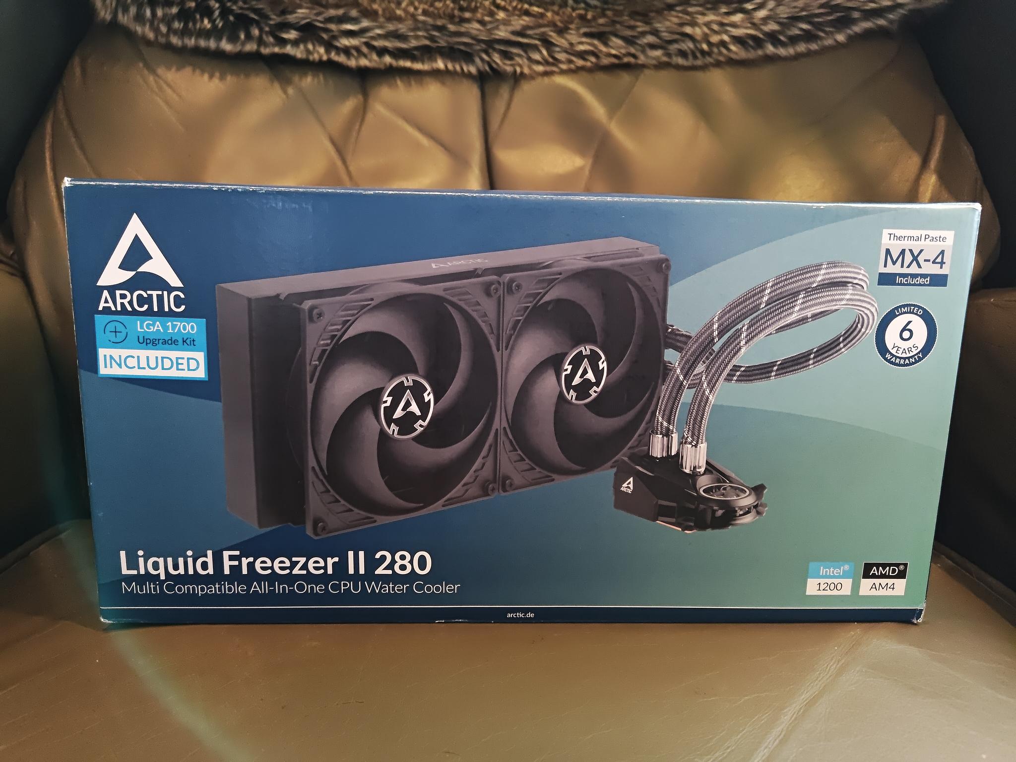NEW Arctic Liquid Freezer II 280 Multi Compatible High-Performance All-in-One CPU Water Cooler