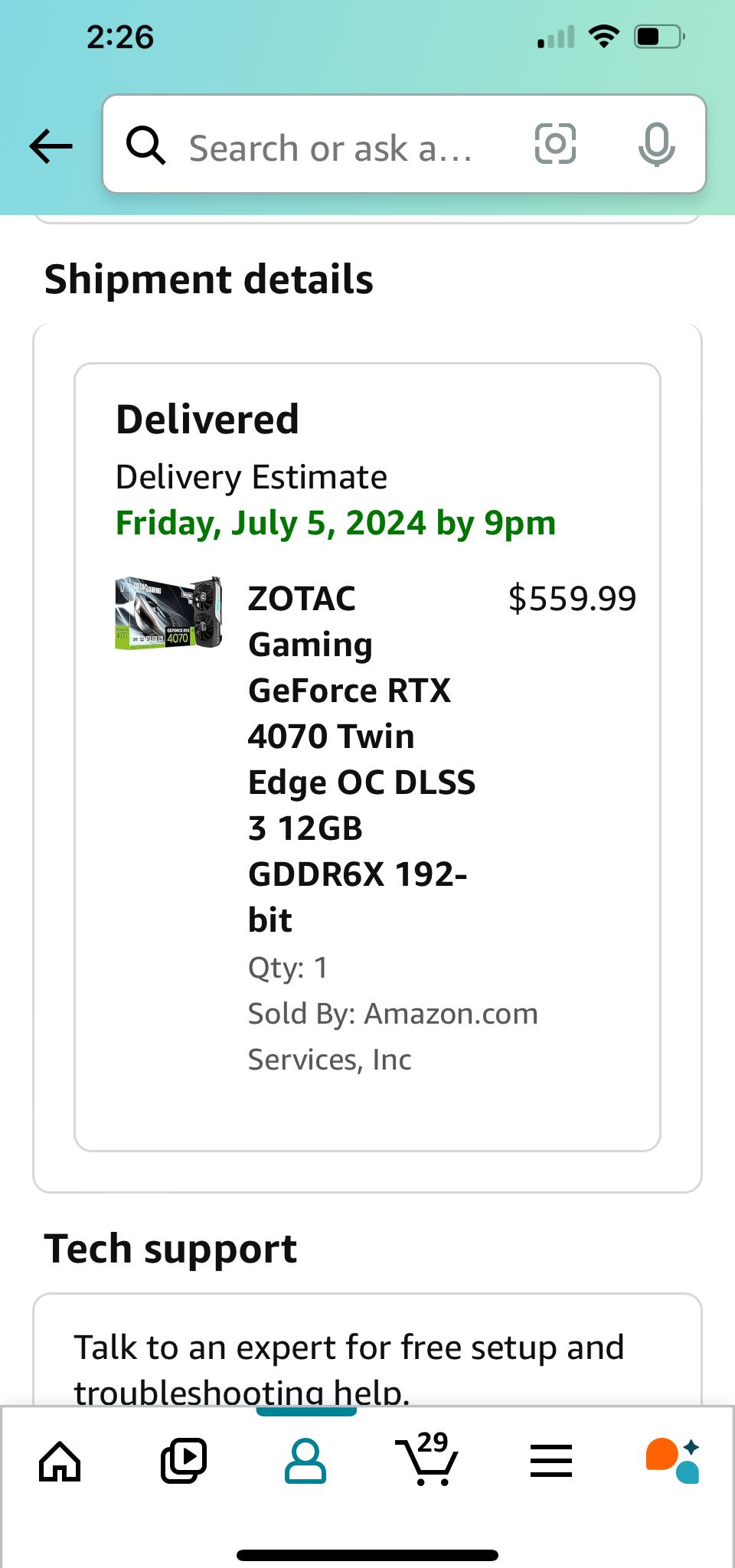 ZOTAC RTX 4070 OC Edition