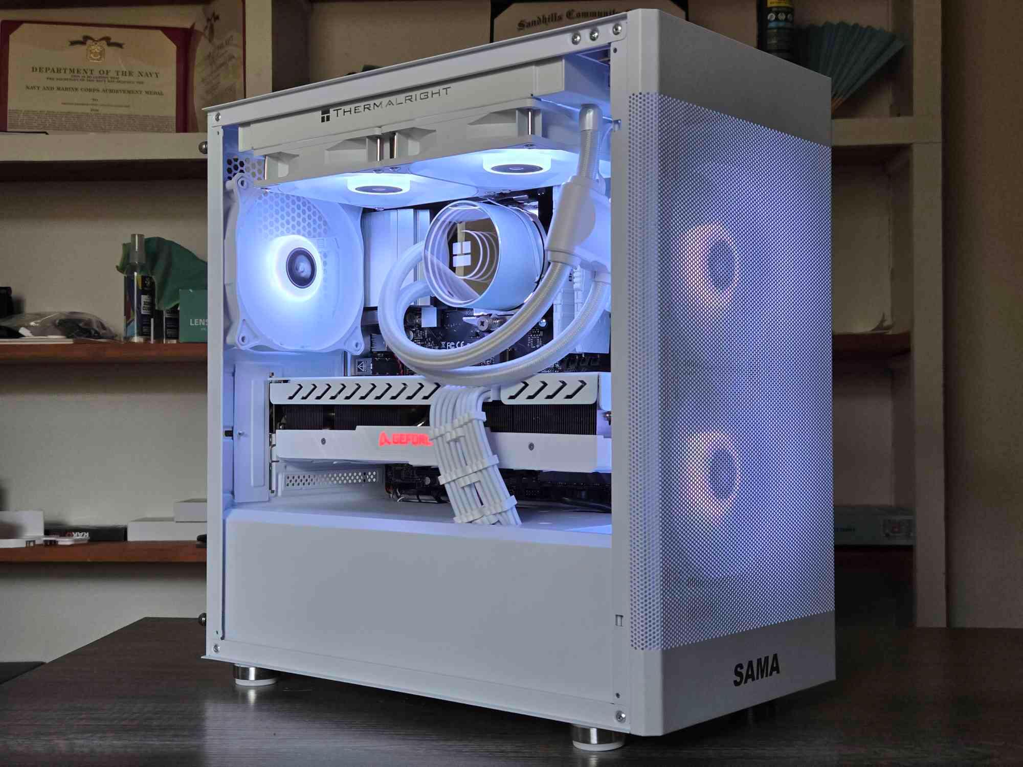 1440P White Beast | RTX 3070 Ti | Ryzen 5 5600X | 32GB | 1TB | 850W | ARGB | Wi-Fi + BT