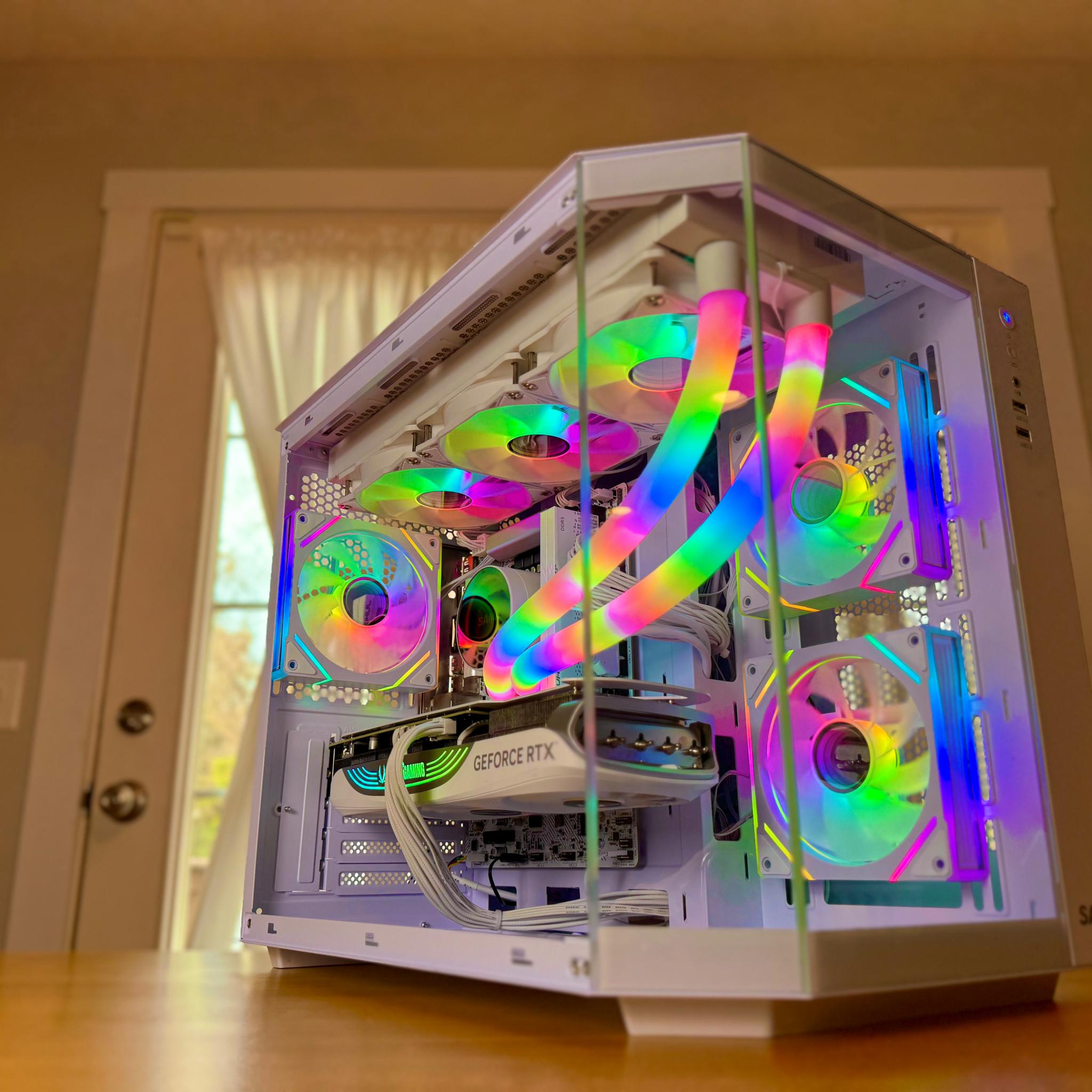 👑❄️| RTX 4070 TI, i7 12700k, 32gb DDR5, 2tb SSD, WiFi Equipped ARGB Gaming PC