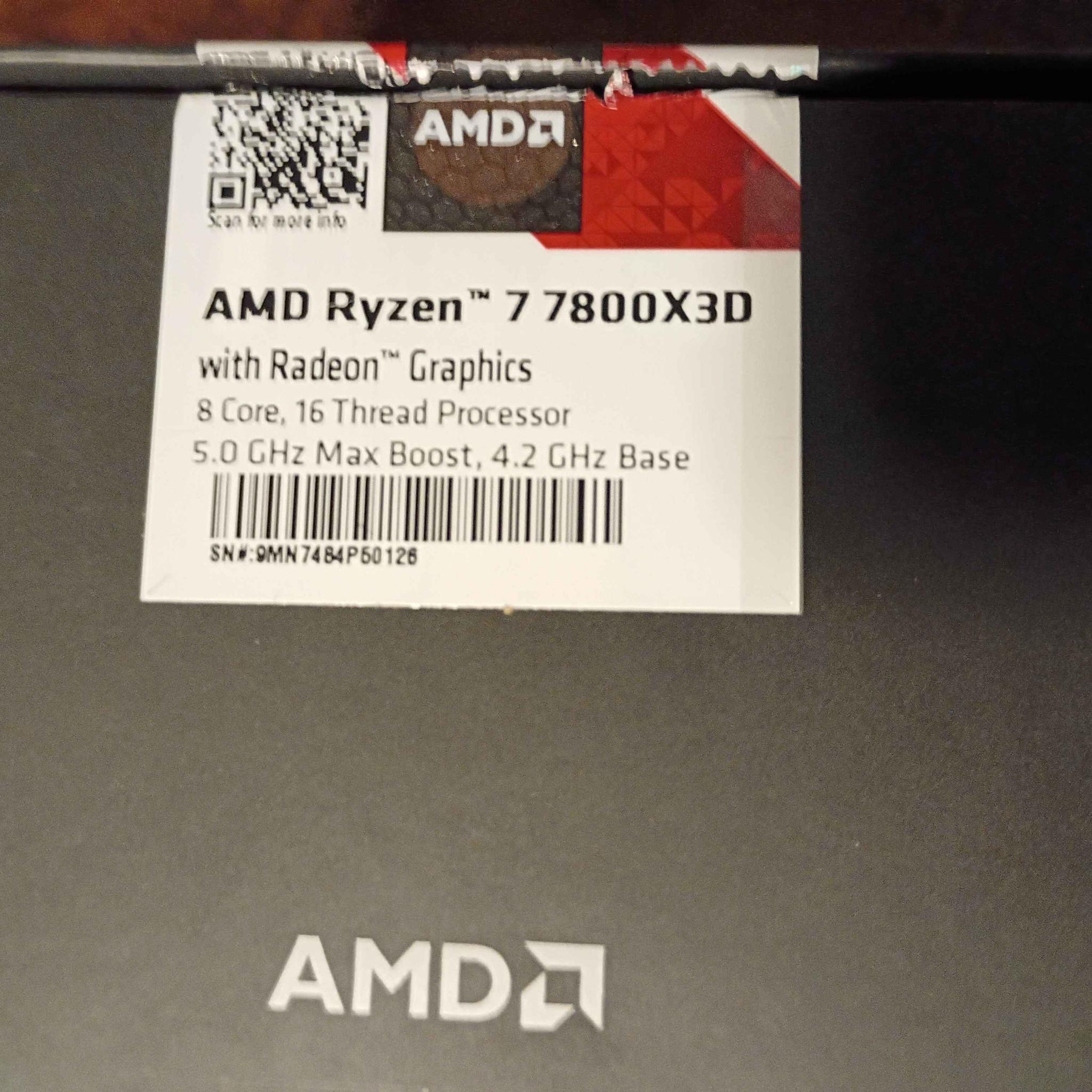 AMD Ryzen 7 7800X3D