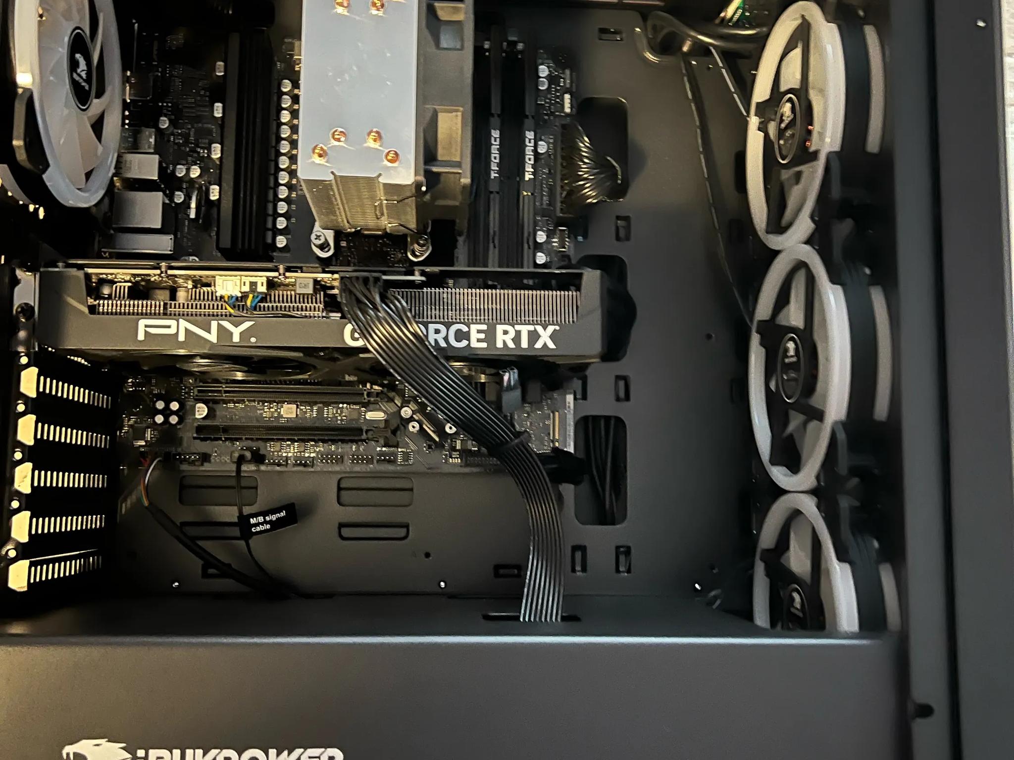 AMD Ryzen 5 7600 CPU, B650 WiFi MB, GeForce RTX 4060 Ti 8GB GPU