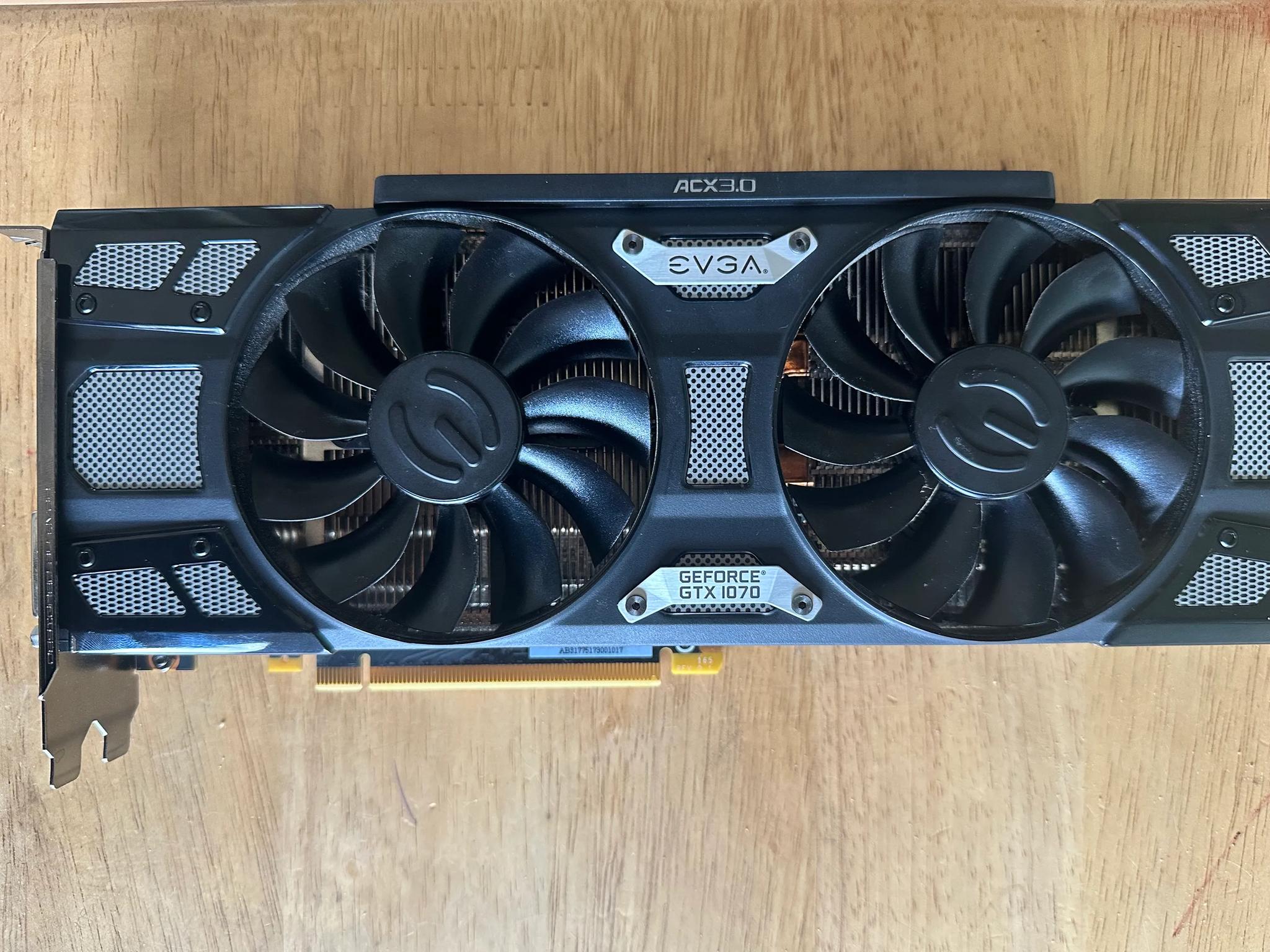 EVGA GTX 1070 8gb :)