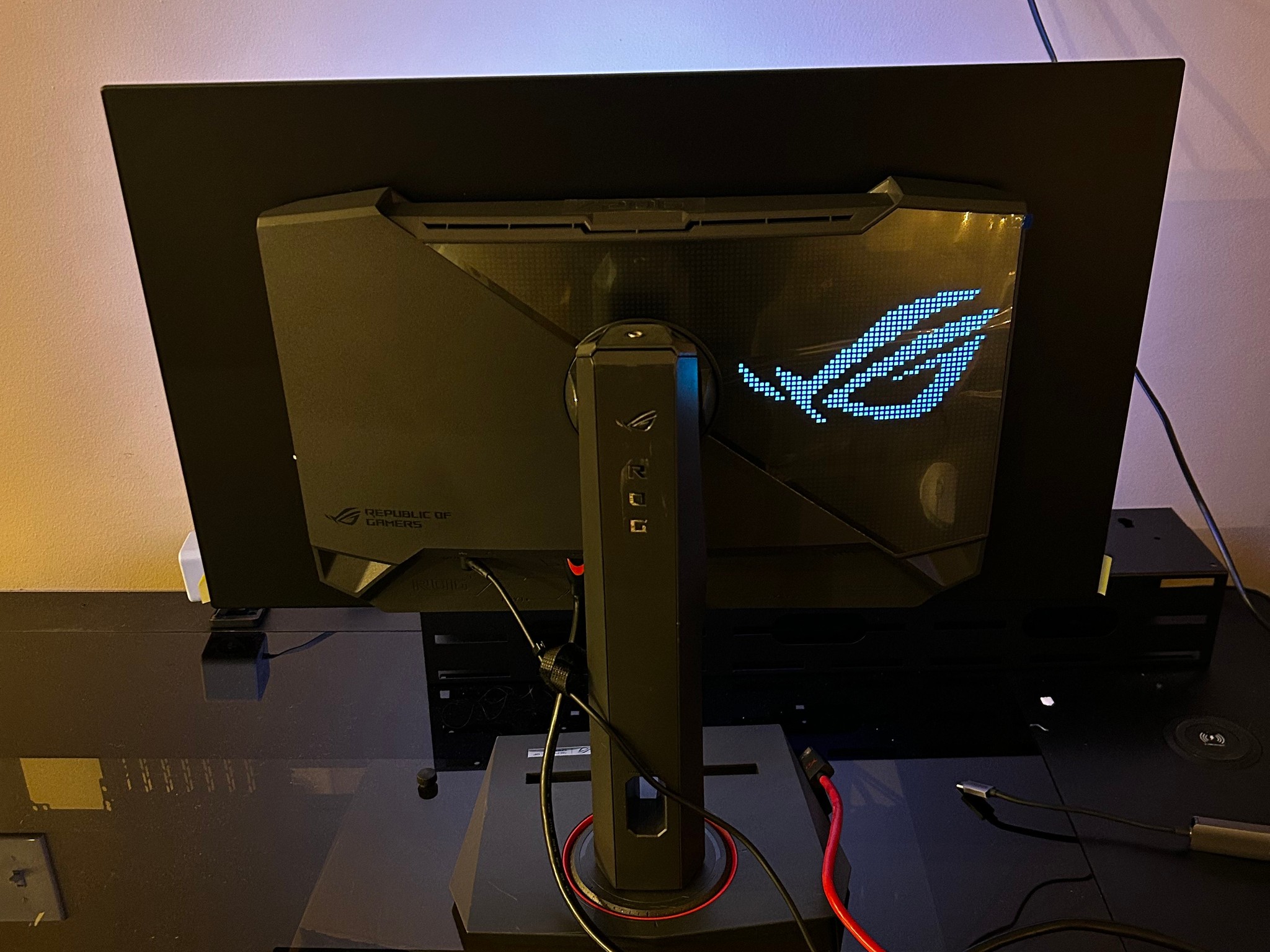 New ASUS ROG 27" 2K (2560 x 1440) 240Hz Gaming Monitor (PG27AQDM) (With Screeen Protector!)