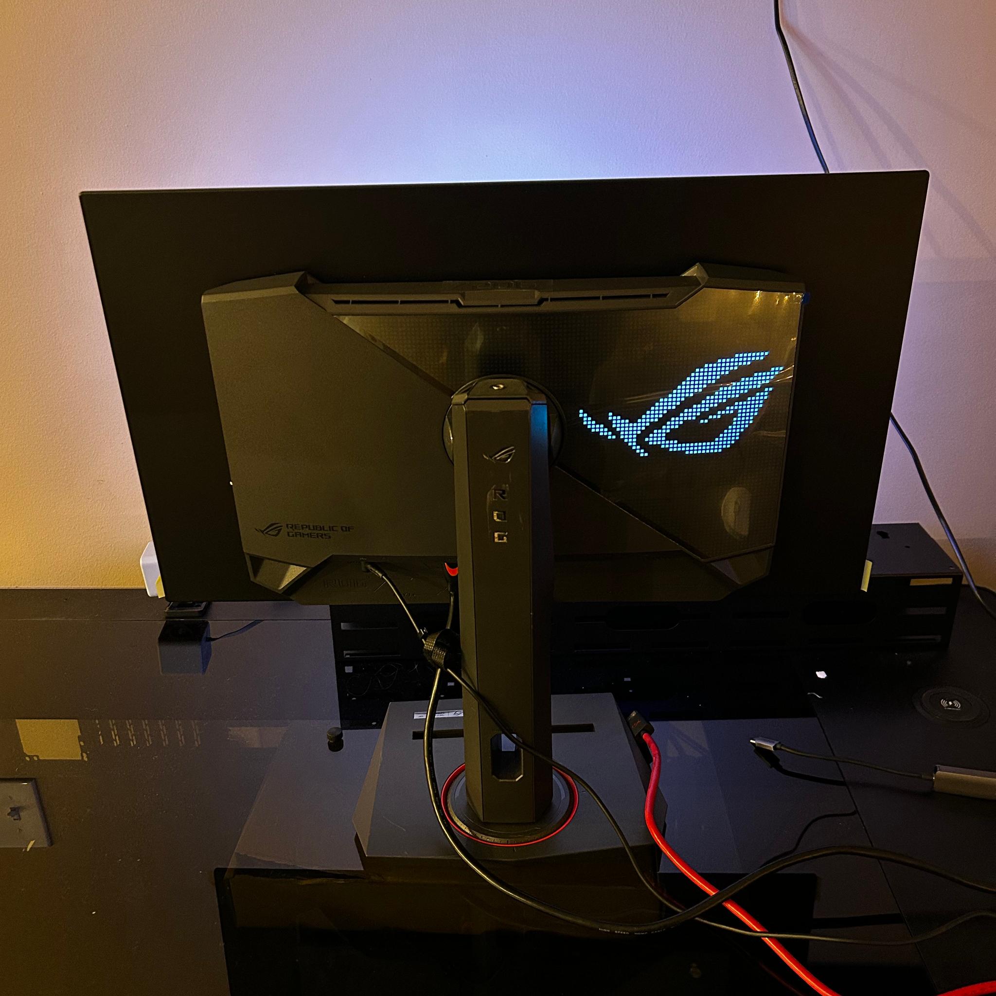 New ASUS ROG 27" 2K (2560 x 1440) 240Hz Gaming Monitor (PG27AQDM) (With Screeen Protector!)