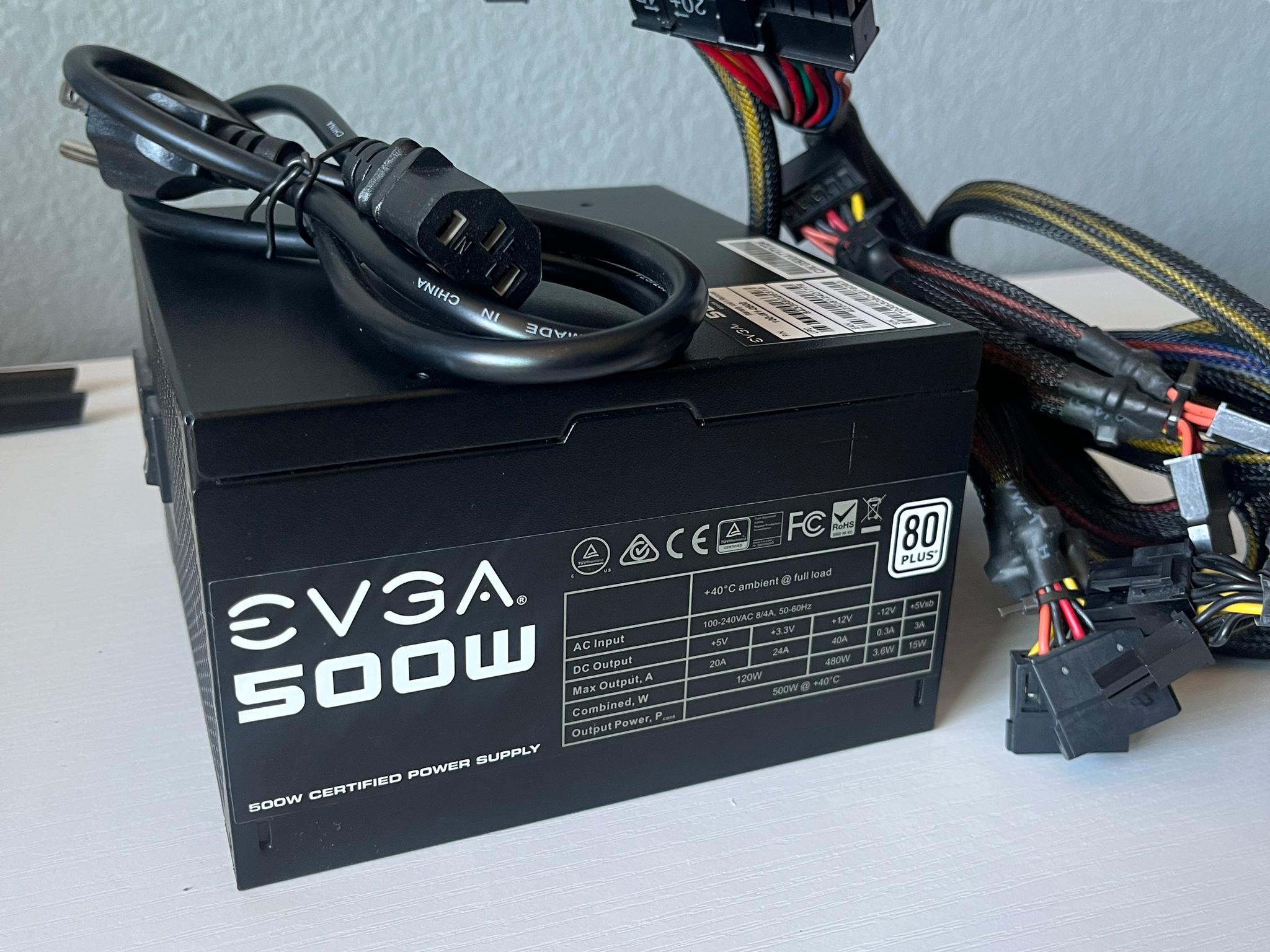 EVGA 500W Bronze Power Supply