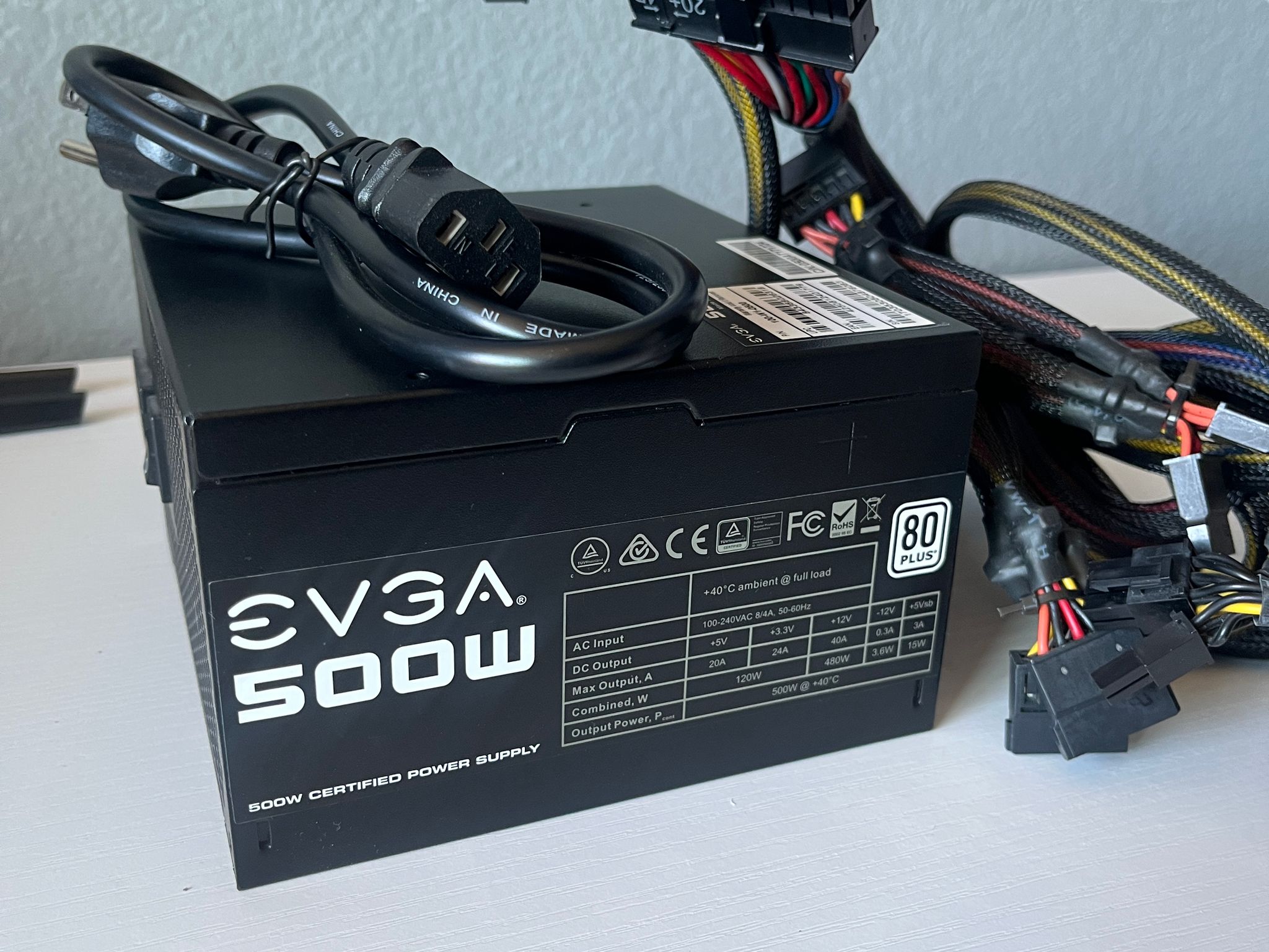 EVGA 500W Bronze Power Supply