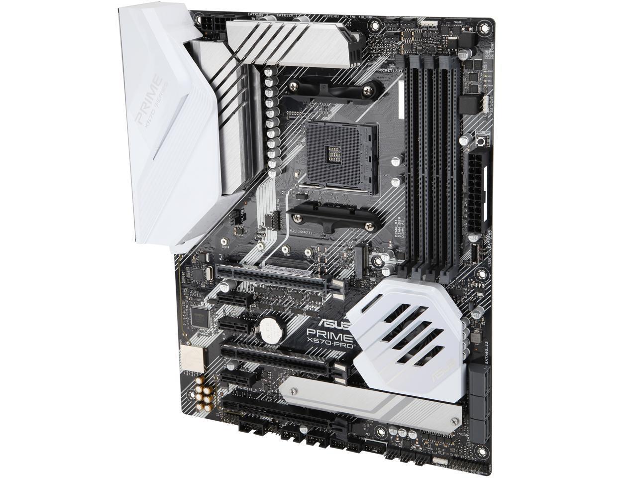 ASUS PRIME X570-PRO AMD Socket X570 AM4 ATX M.2 Desktop Motherboard A
