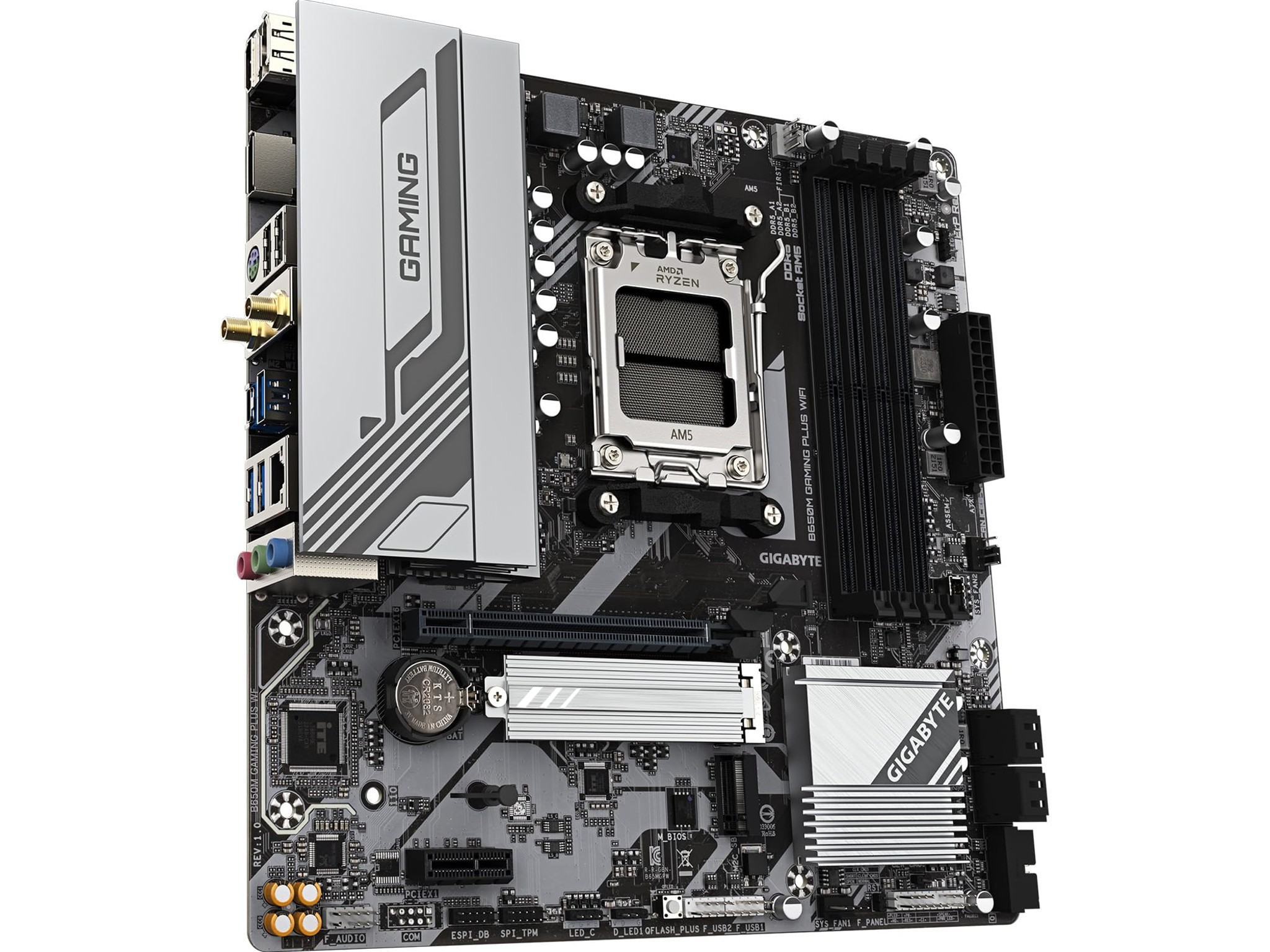 **Bundle** GIGABYTE B650M GAMING PLUS WIFI AM5 + CORSAIR Vengeance RGB 32GB (2x16GB) RAM DDR5