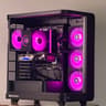 FREE SHIP 🖤🌈 Black RGB Gaming PC | RTX 4070 W/ WARRANTY | Core 5 225F | 1TB NVME SSD | 16 GB DDR5