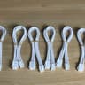 Lot of 6 6-pin PCI-E Cable Extensions