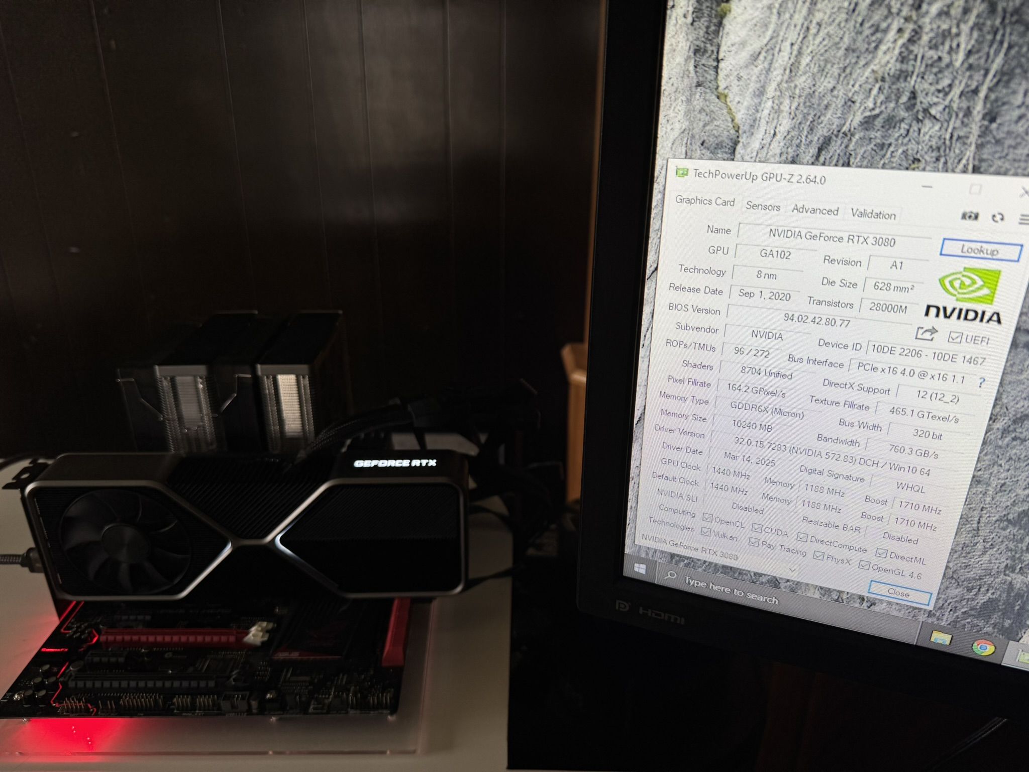 NVIDIA GeForce RTX 3080 Founders Edition - Excellent Condition - High Refresh 1440p Gaming!